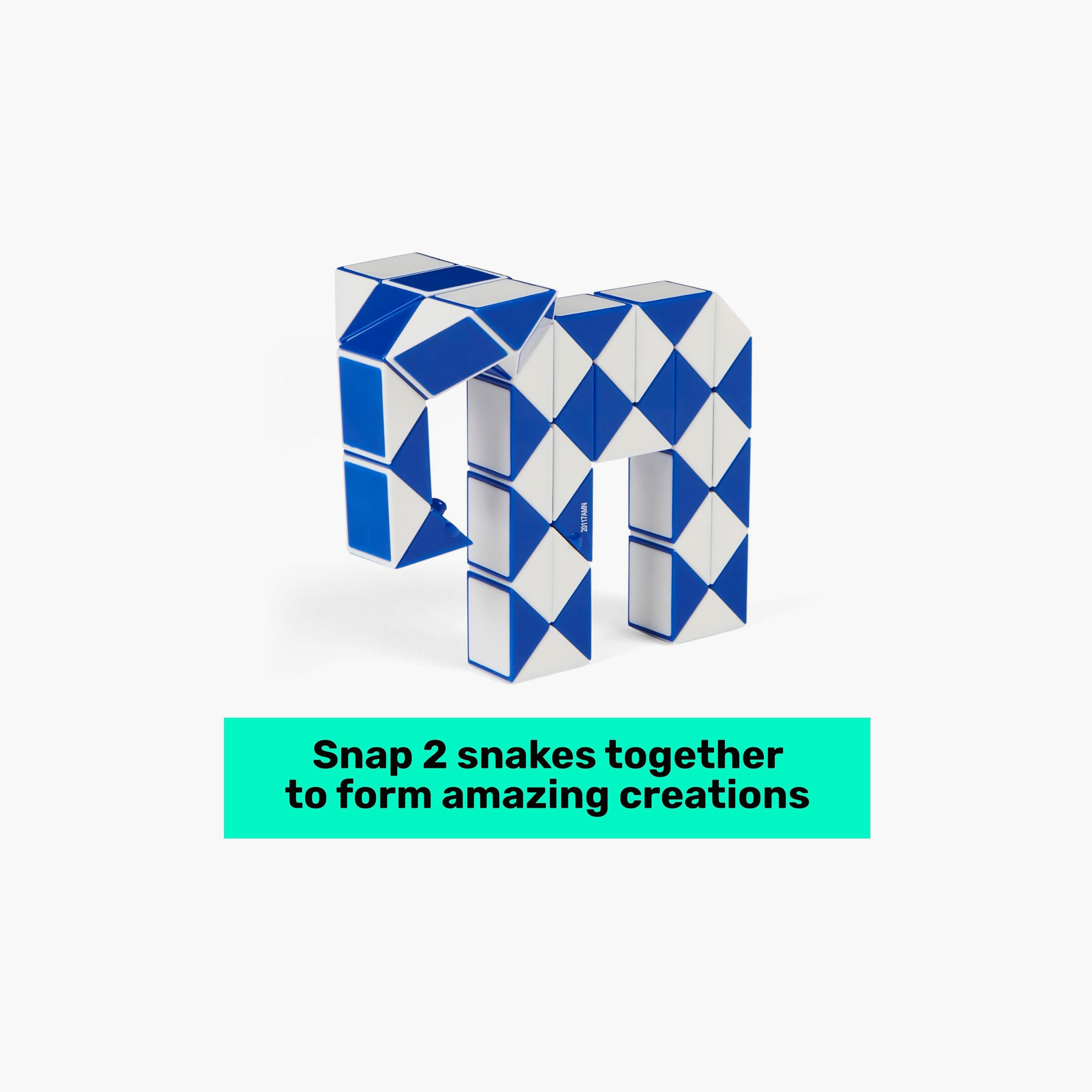 Rubik’s 2-Piece Connector Snake Cubes 3D Puzzle Game-toys-indoortoys-puzzles-image-2