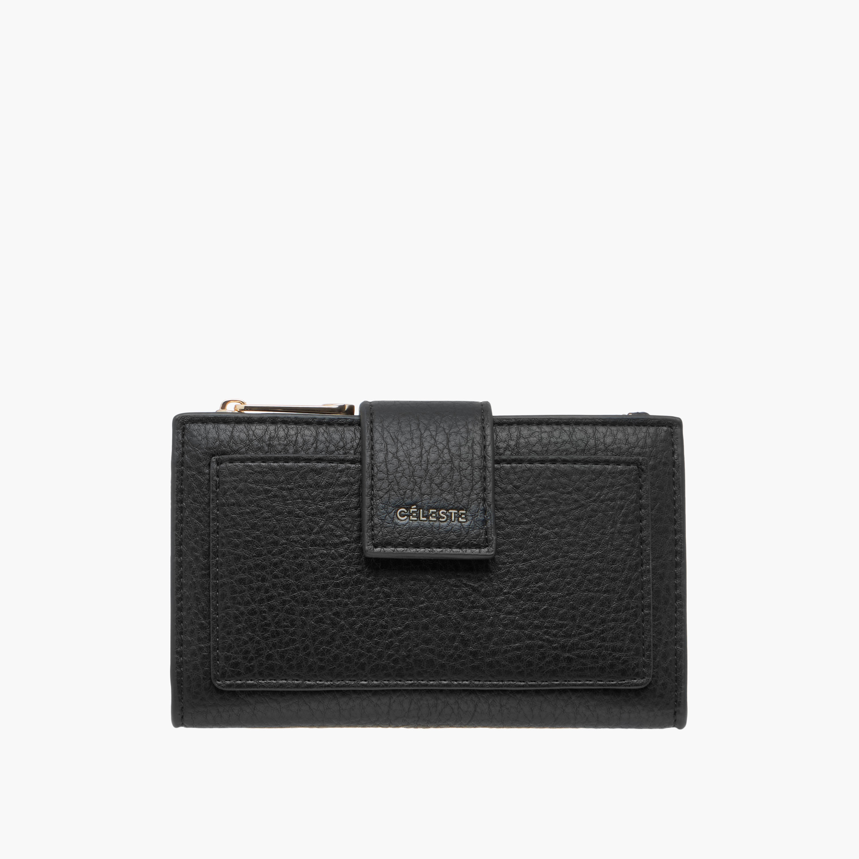 محفظة بارزة الملمس بزر إغلاق من سيليست-women-bagsandwallets-wallets-image-1