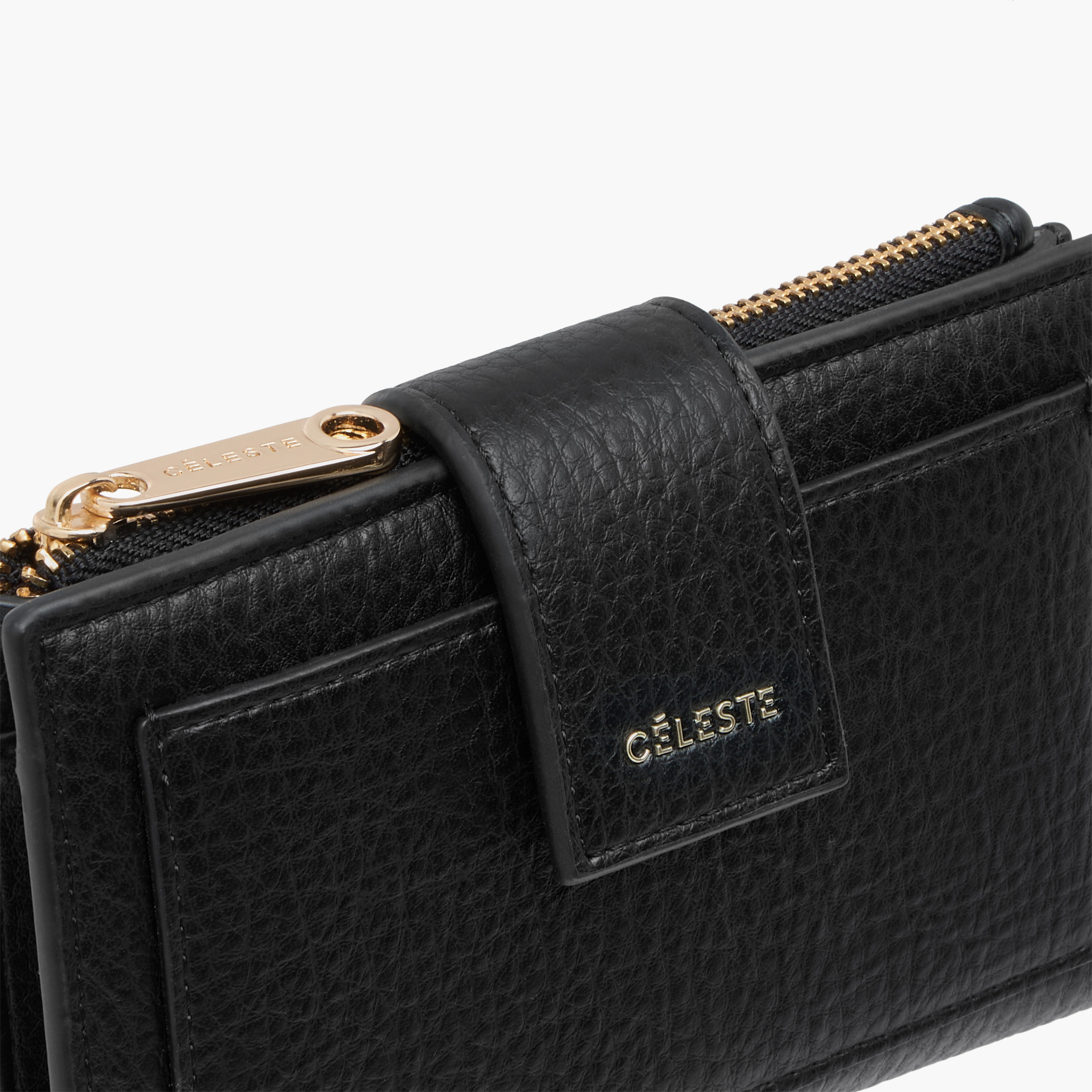 محفظة بارزة الملمس بزر إغلاق من سيليست-women-bagsandwallets-wallets-image-3