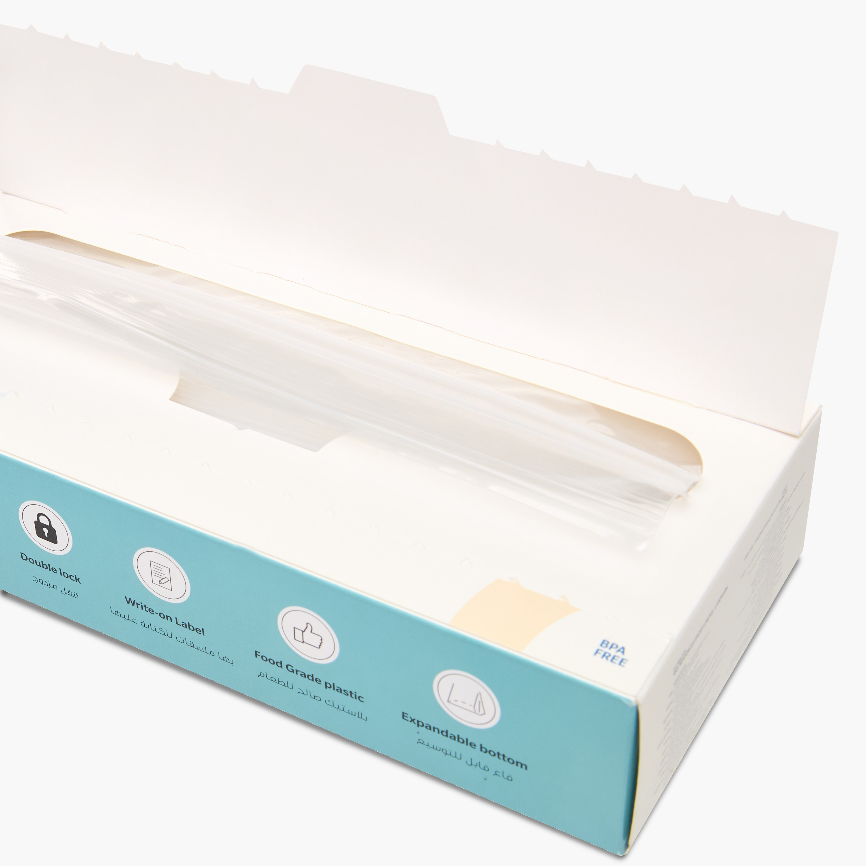 Juniors 50-Piece Resealable Food Storage Bag Set - 1 L-baby-feeding-accessories-image-5