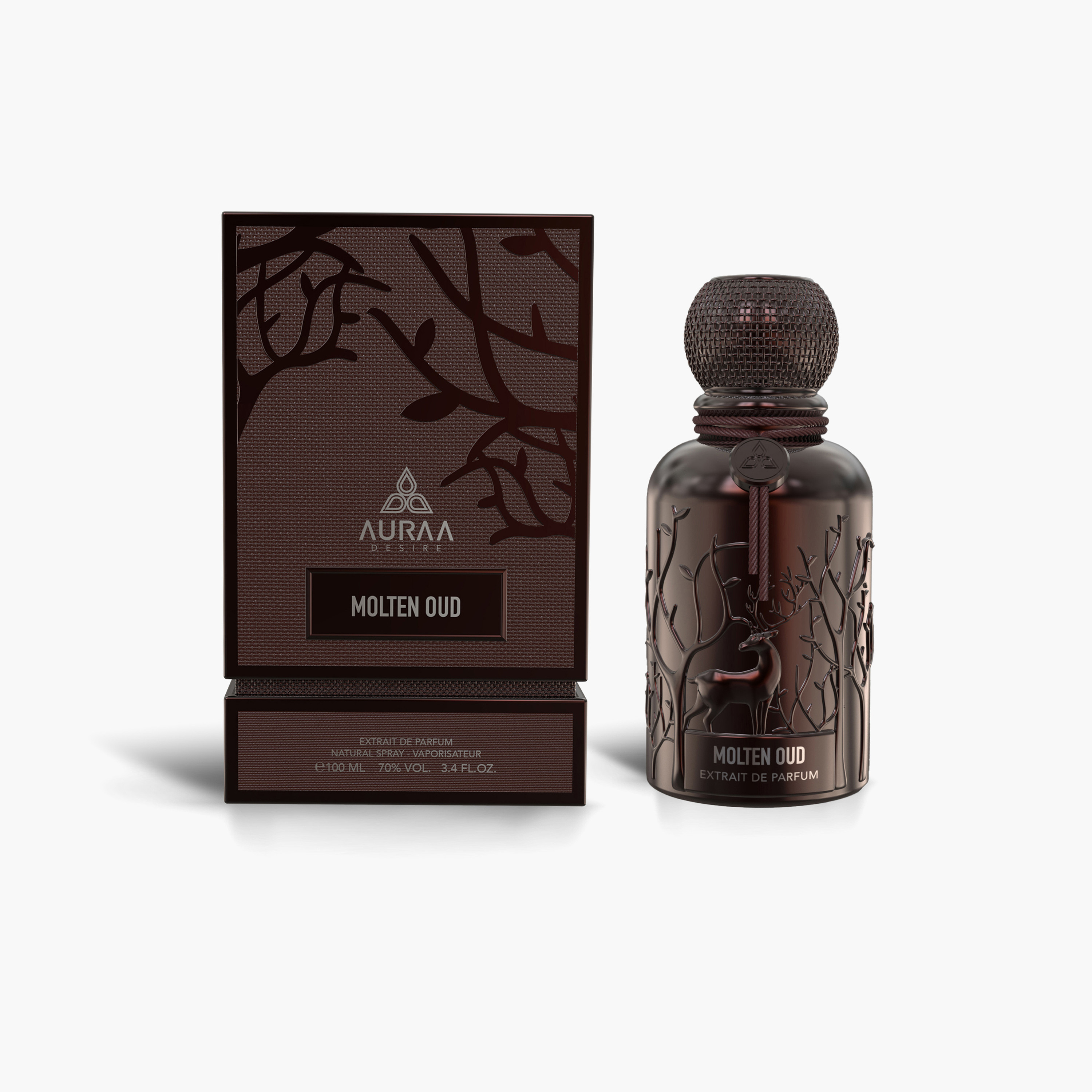 عطر إكستريت دو بارفان مولتن عود من أورا ديزاير - 100 مل-beautyandpersonalcare-fragrance-unisex-image-3
