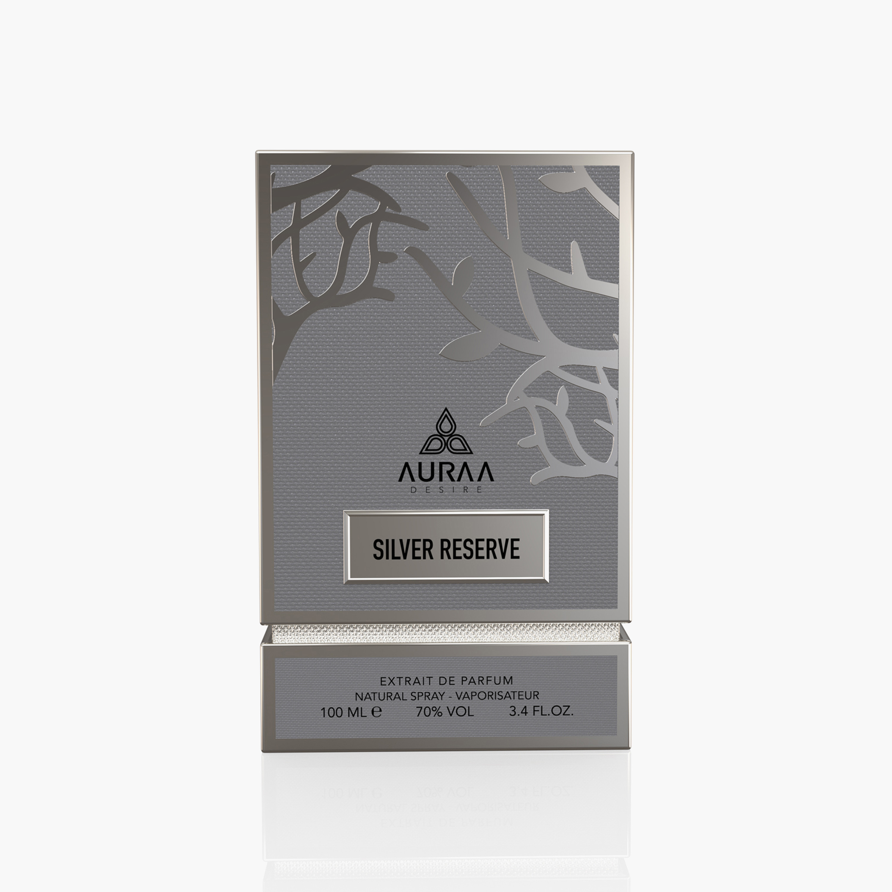 Auraa Desire Silver Reserve Extrait De Parfum - 100 ml-beautyandpersonalcare-fragrance-unisex-image-1