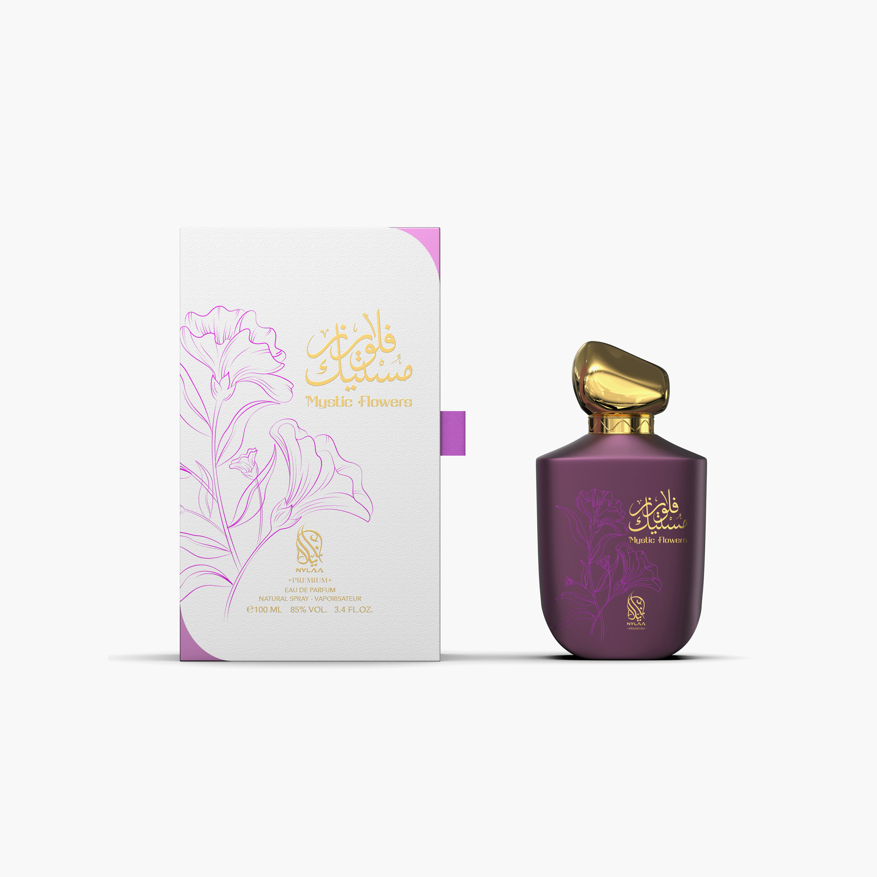 Nylaa Mystic Flowers Eau de Parfum - 100 ml-beautyandpersonalcare-fragrance-unisex-image-2