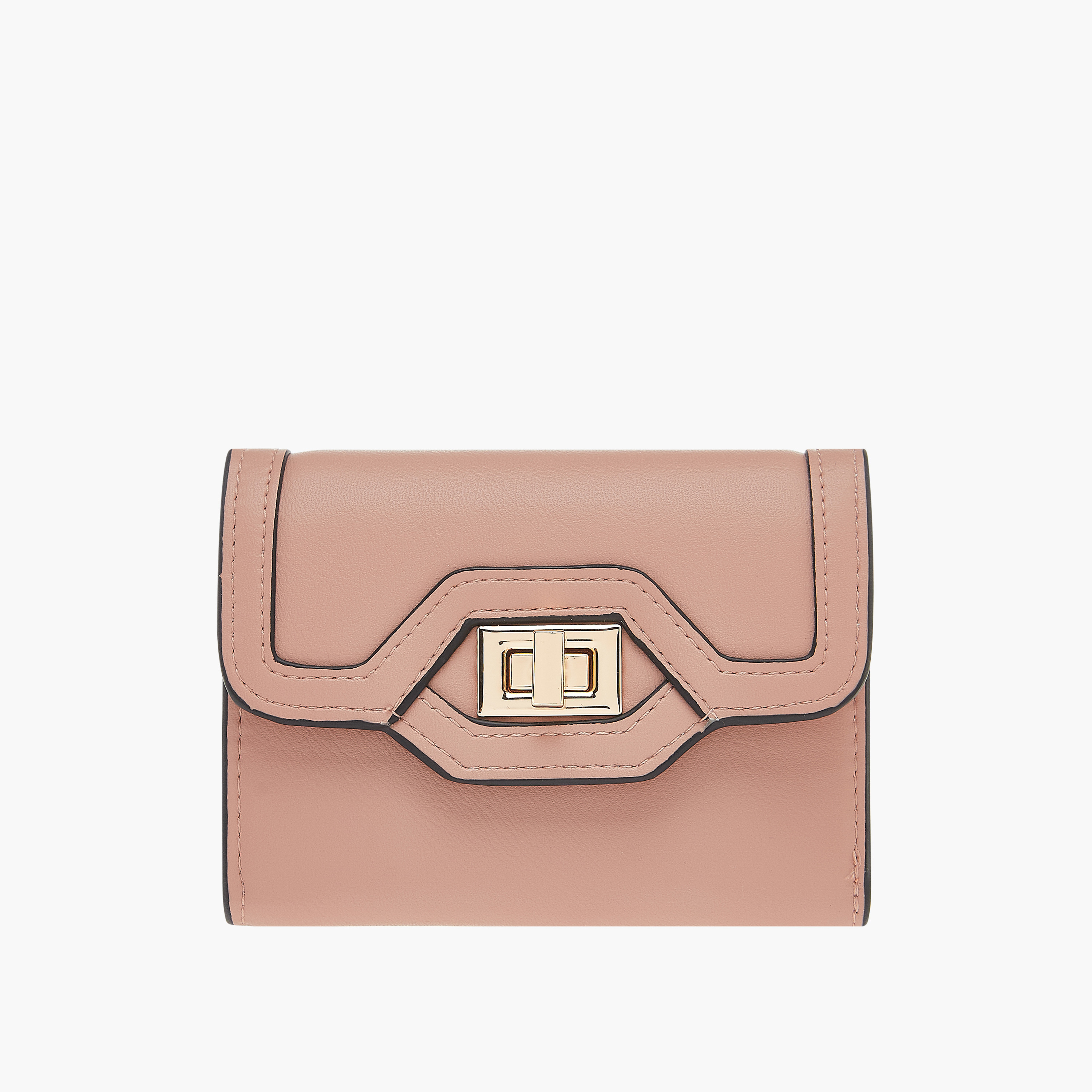 محفظة سادة بطية ثنائية وقفل إغلاق من سيليست-women-bagsandwallets-wallets-image-1