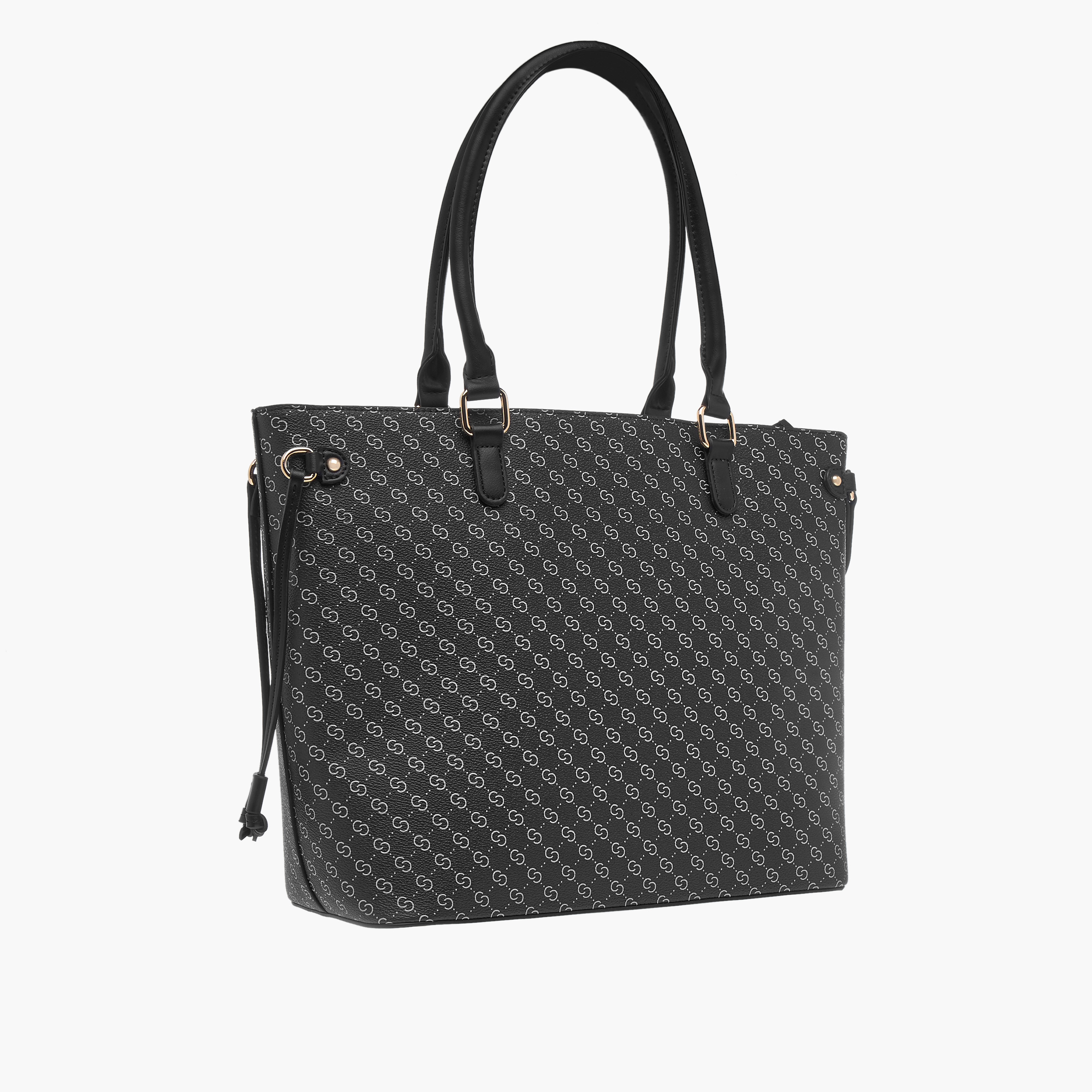 مجموعة شنط 4 قطع بطبعات مونوغرام من سيليست-women-bagsandwallets-handbags-image-6