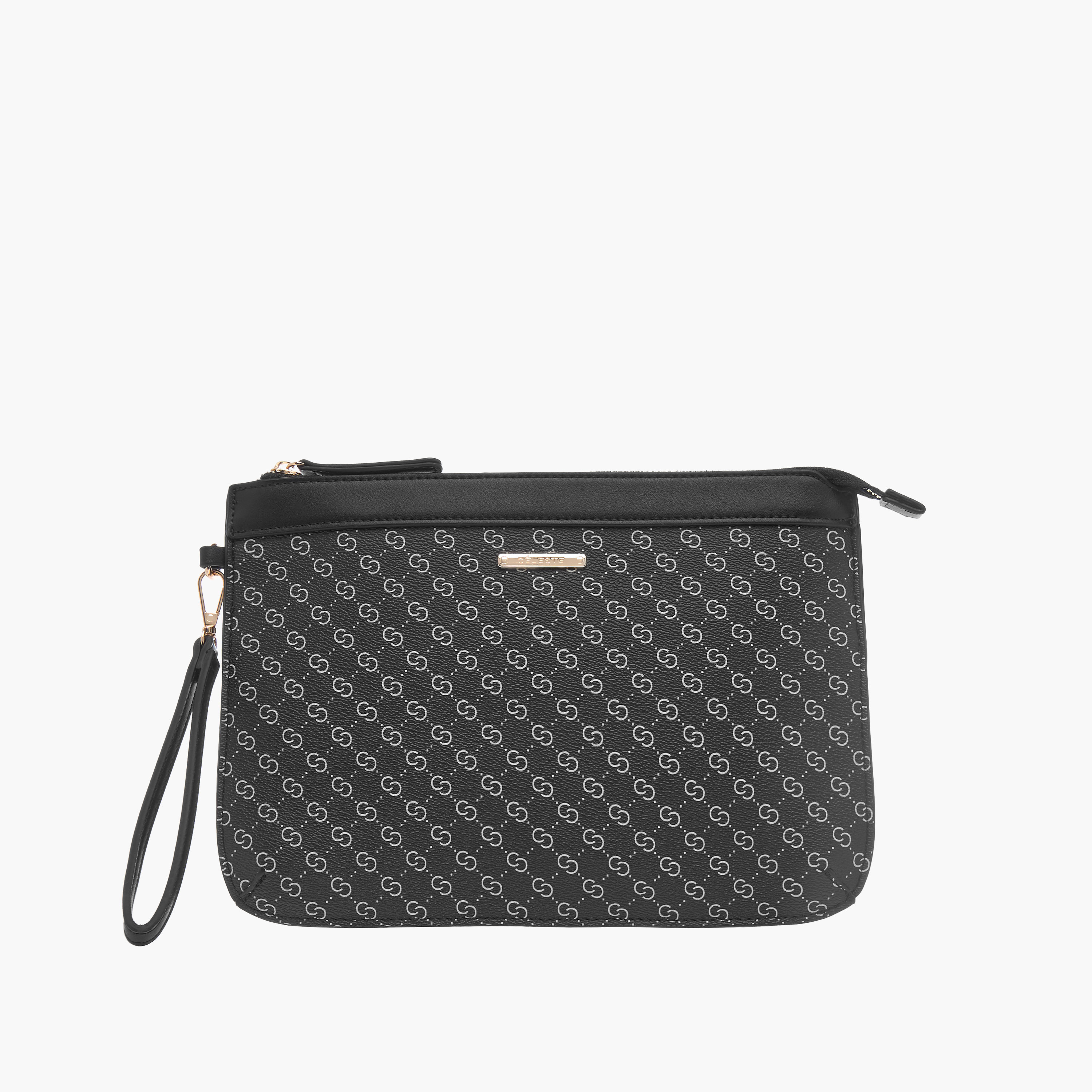 مجموعة شنط 4 قطع بطبعات مونوغرام من سيليست-women-bagsandwallets-handbags-image-8