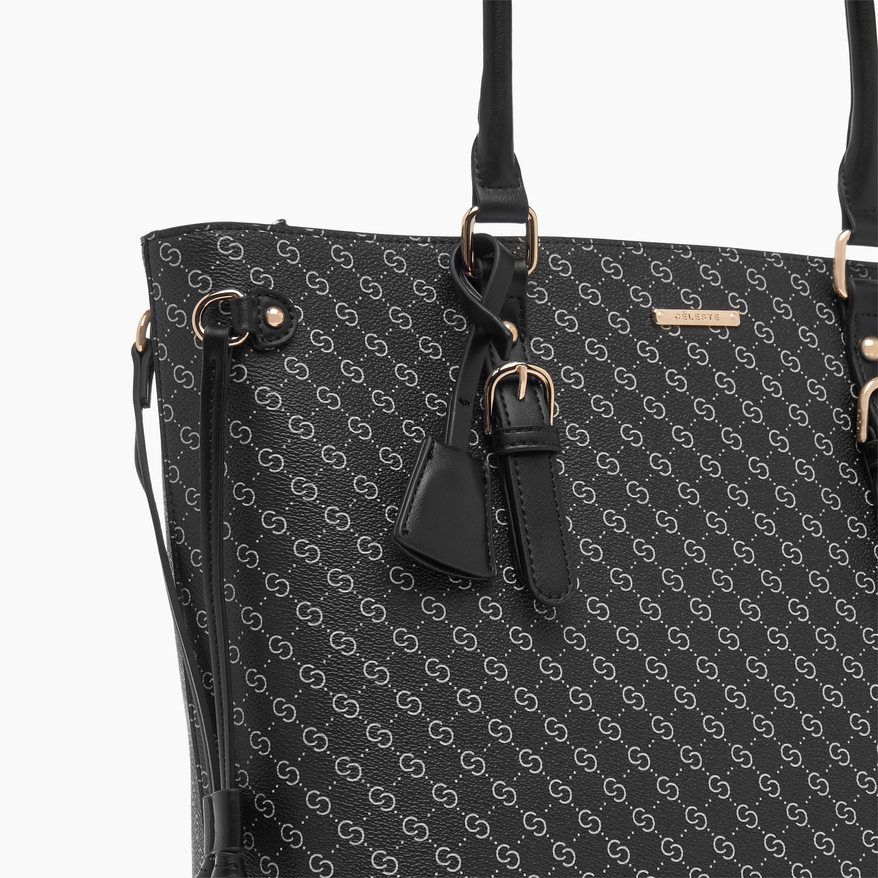 مجموعة شنط 4 قطع بطبعات مونوغرام من سيليست-women-bagsandwallets-handbags-image-11