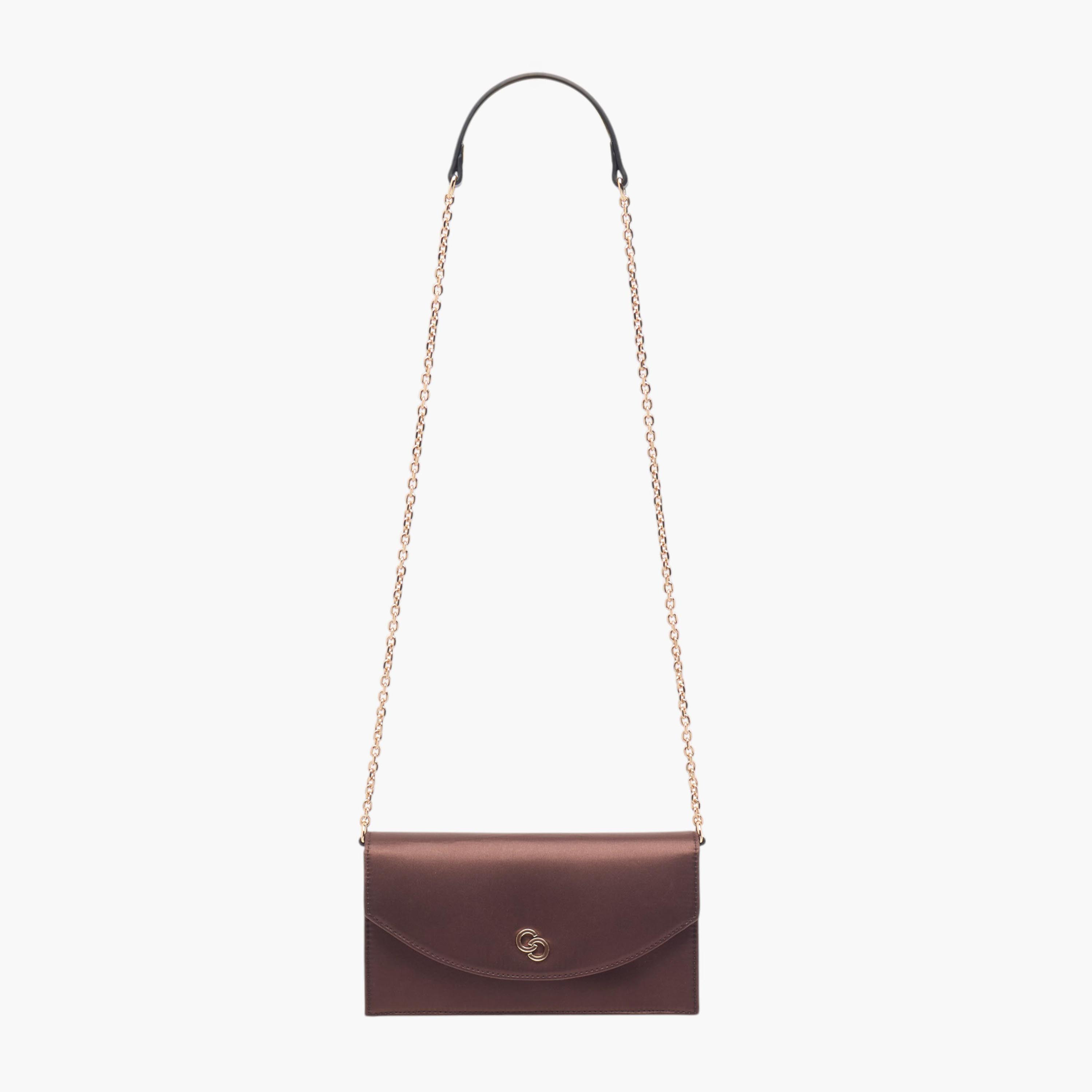 Celeste Logo Detail Shoulder Bag with Chain Strap-women-bagsandwallets-handbags-image-2