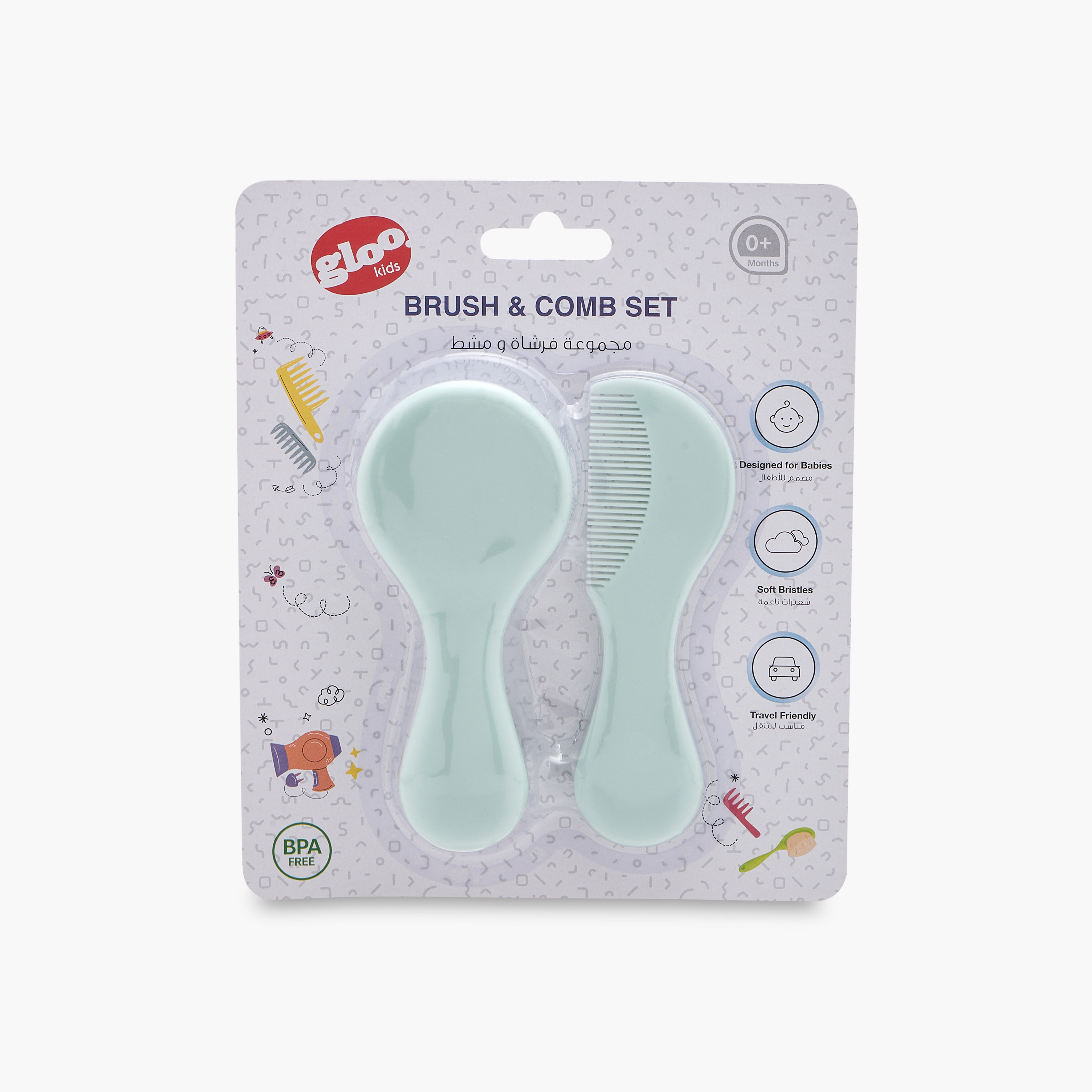 Gloo Brush and Comb Set-baby-bathandcare-grooming-image-5