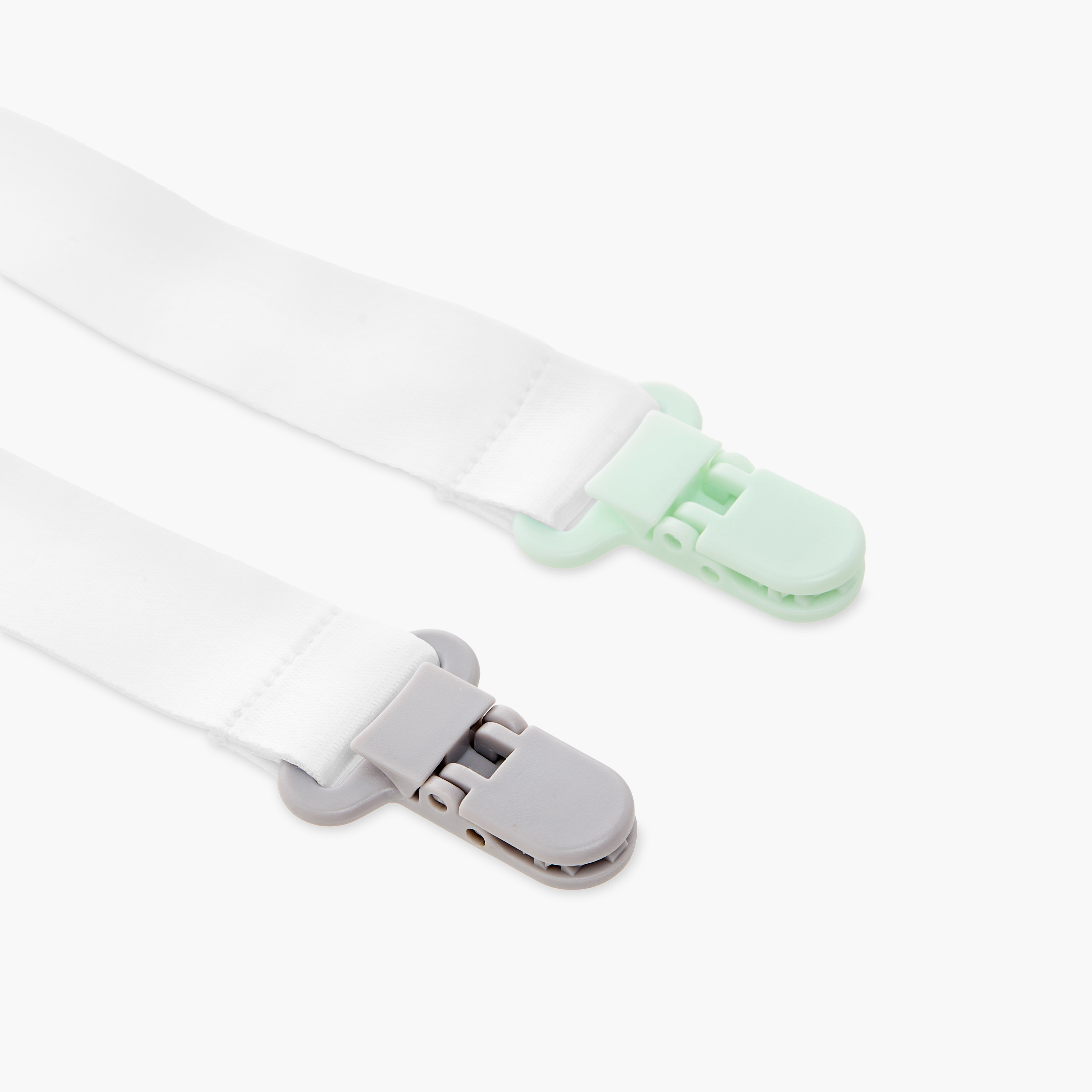 Gloo Solid Pacifier Clip Holder - Set of 2-baby-feeding-pacifiers-image-3