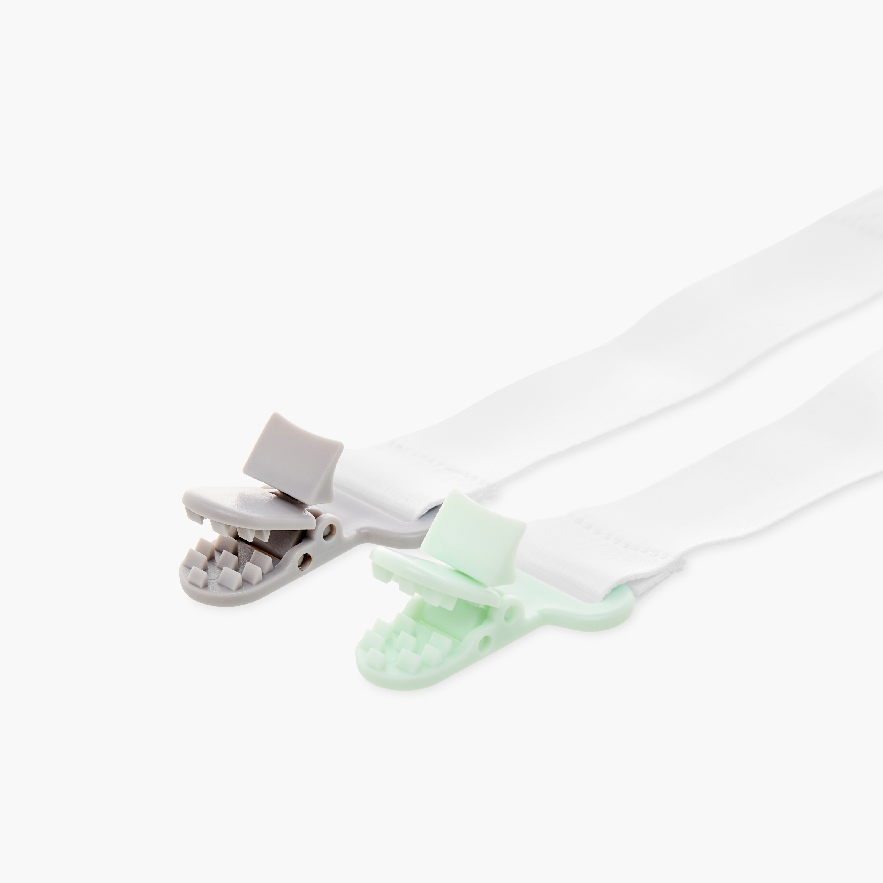 Gloo Solid Pacifier Clip Holder - Set of 2-baby-feeding-pacifiers-image-4