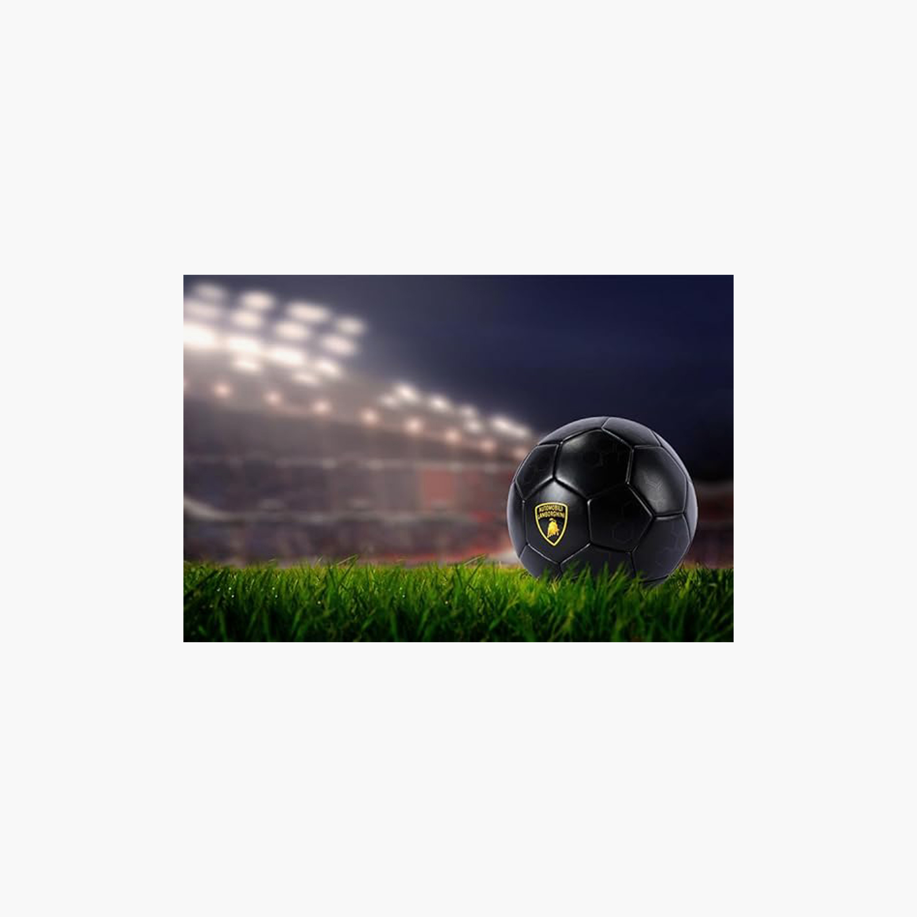 Lamborghini Machine Sewing PVC Soccer Ball - Black - Size 5-toys-outdoor-sports-image-3