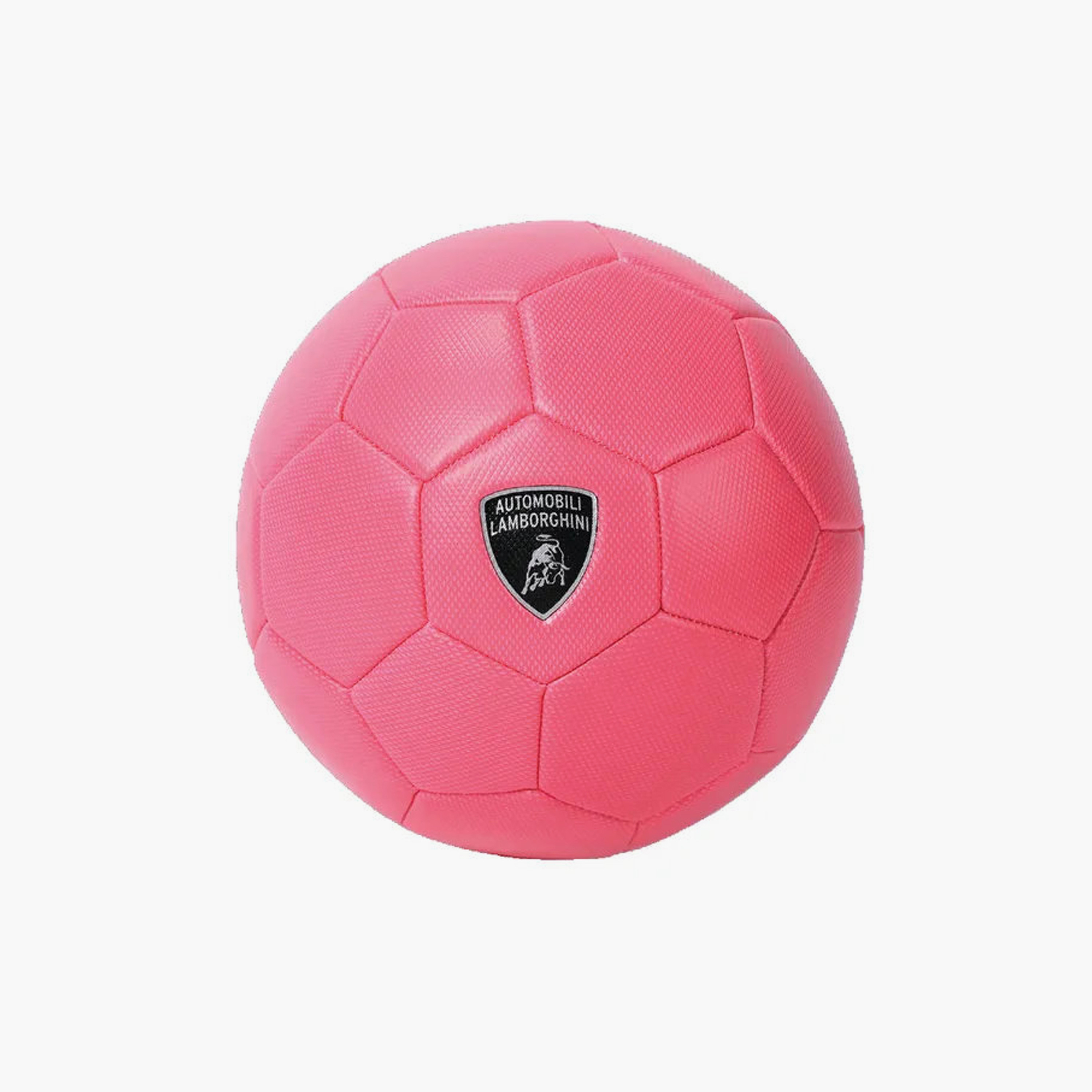 Lamborghini Machine Sewing PVC Soccer Ball - Pink - Size 3-toys-outdoor-sports-image-1