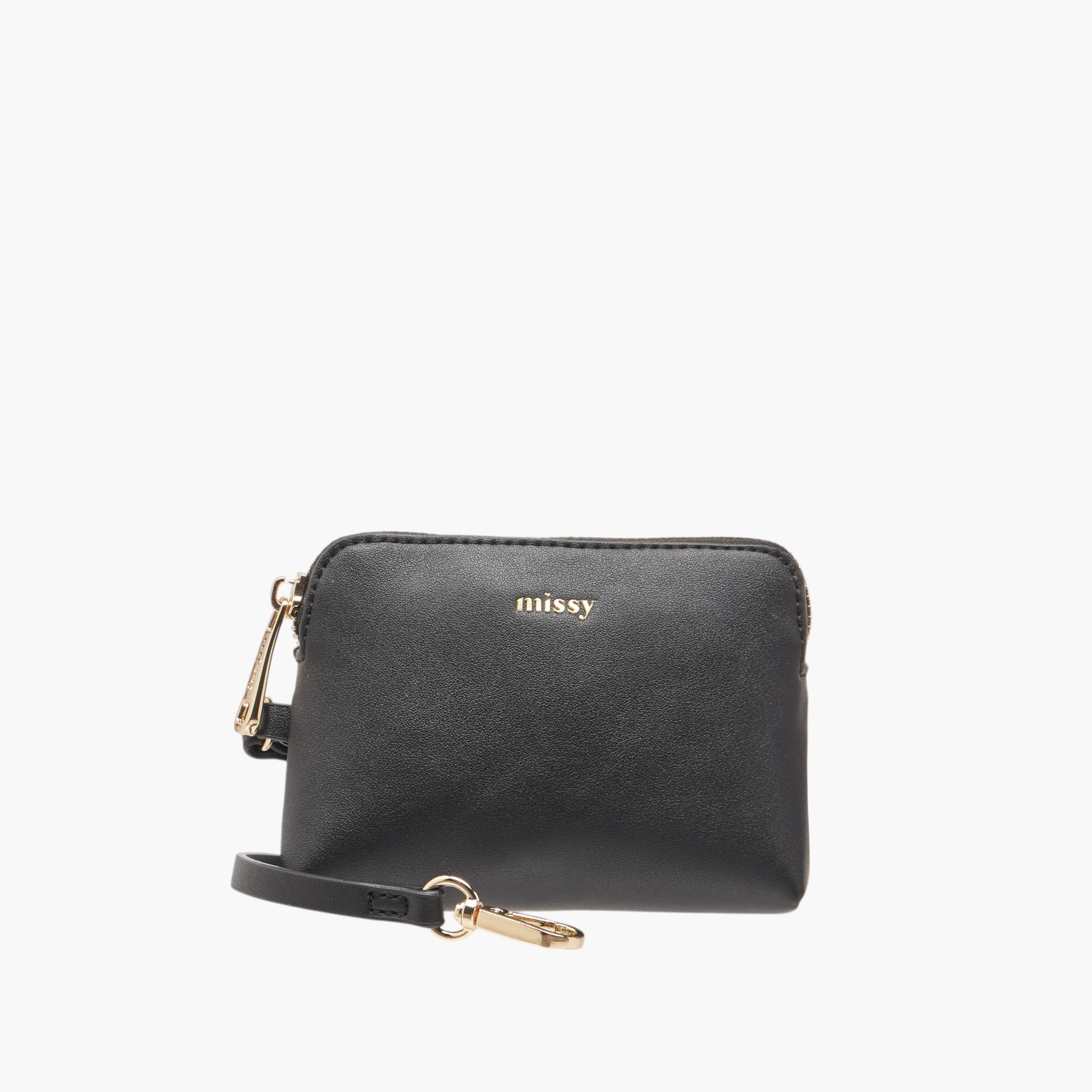Missy Textured Shoulder Bag with Detachable Strap and Pouch-women-bagsandwallets-handbags-image-4