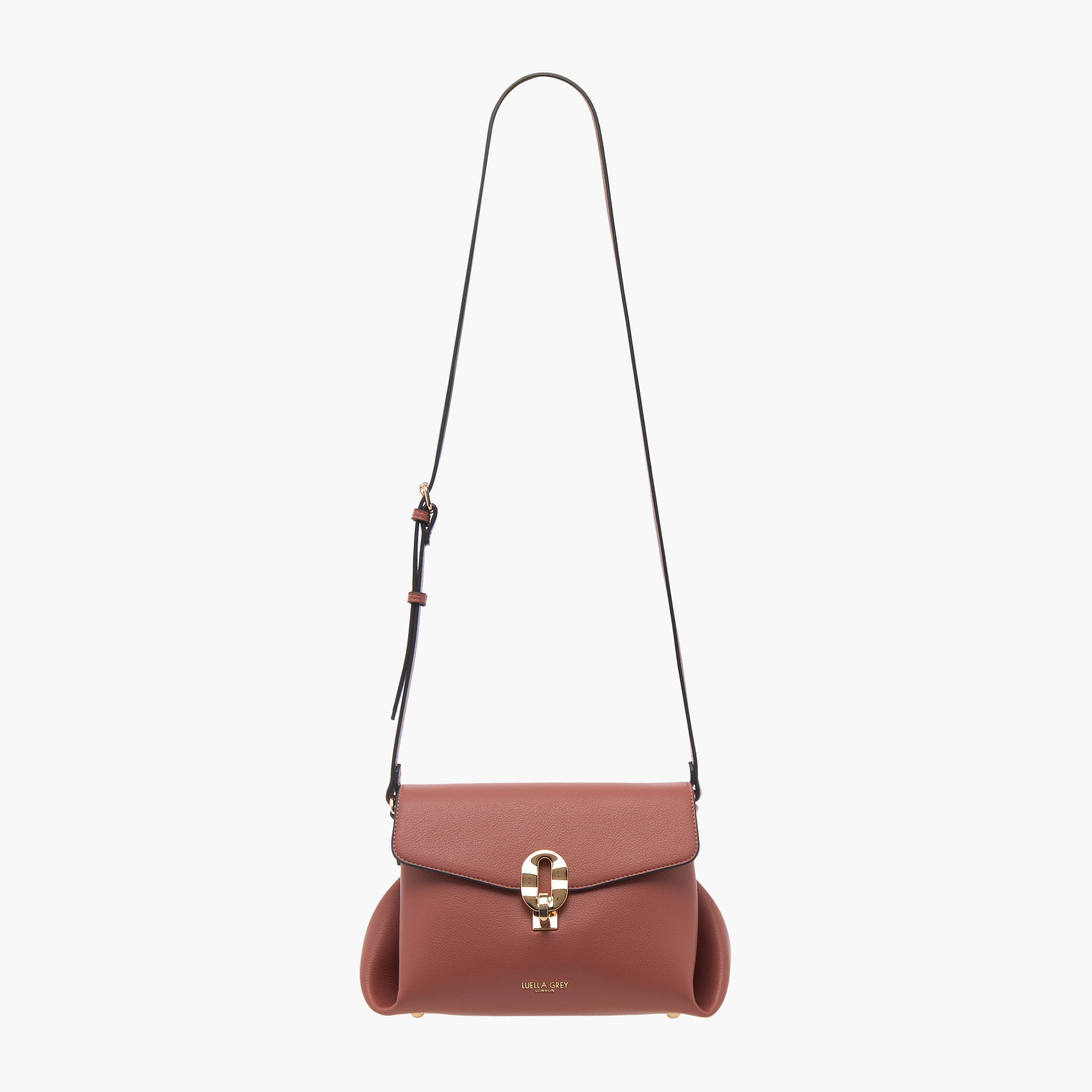 LUELLA GREY Solid Satchel Bag with Adjustable Strap and Flap Closure-women-bagsandwallets-handbags-image-3