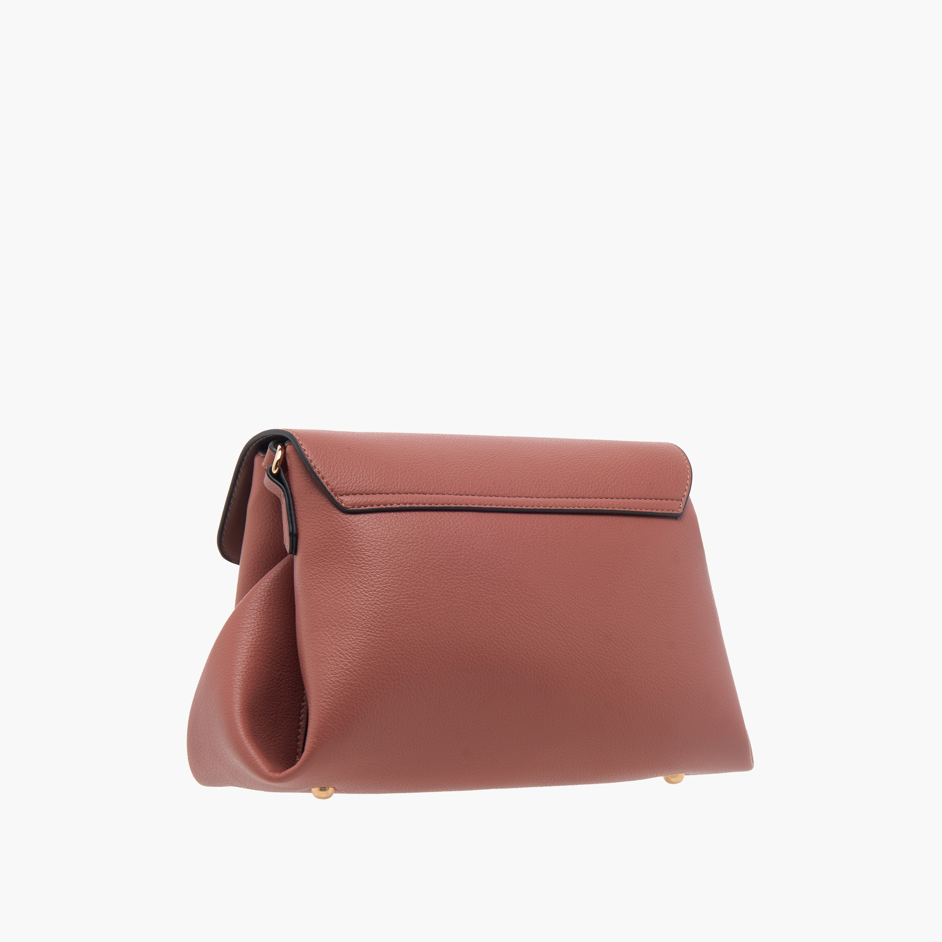 LUELLA GREY Solid Satchel Bag with Adjustable Strap and Flap Closure-women-bagsandwallets-handbags-image-4