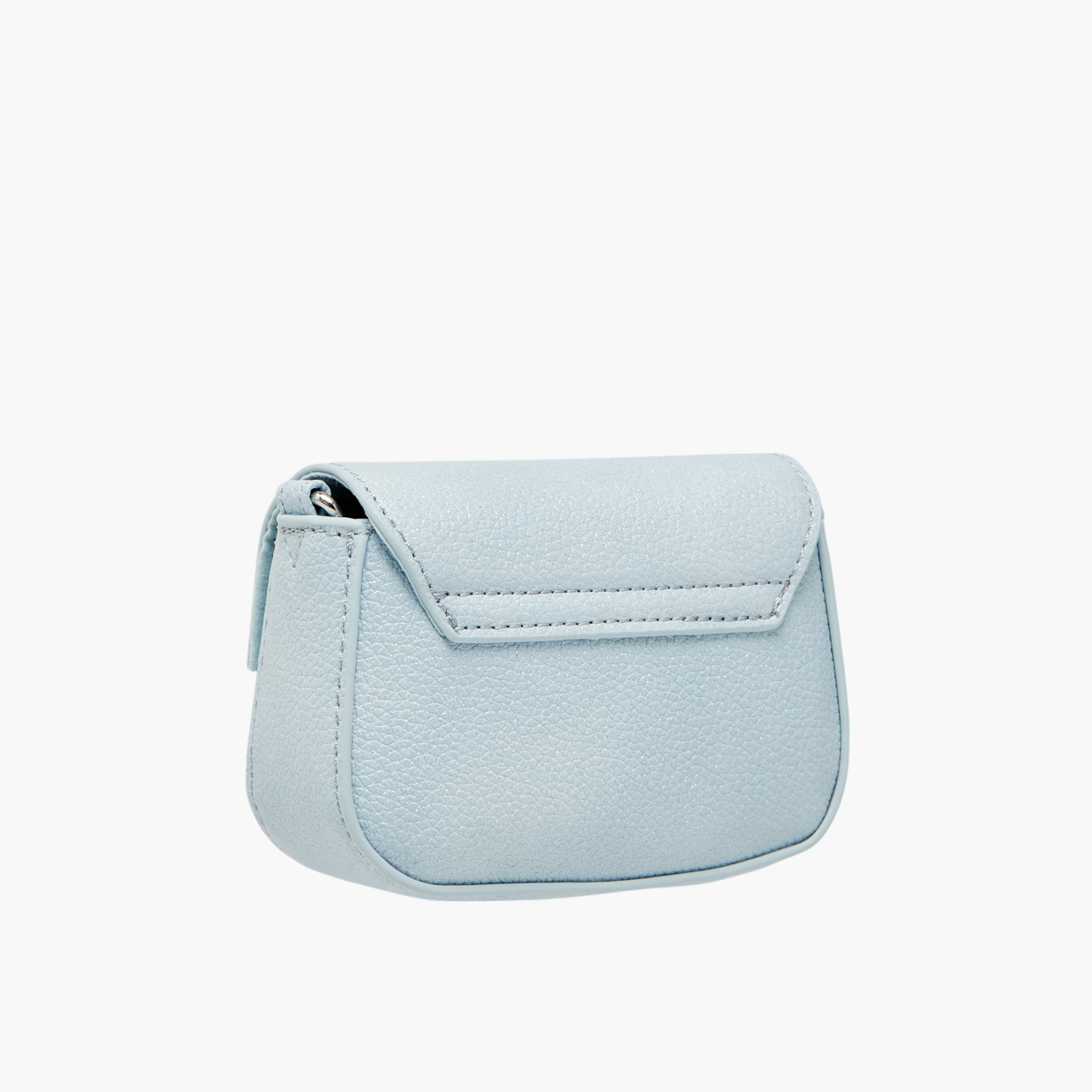 Little Missy Bow Accent Crossbody Bag with Chain Strap and Button Closure-girls-accessories-bags-image-3