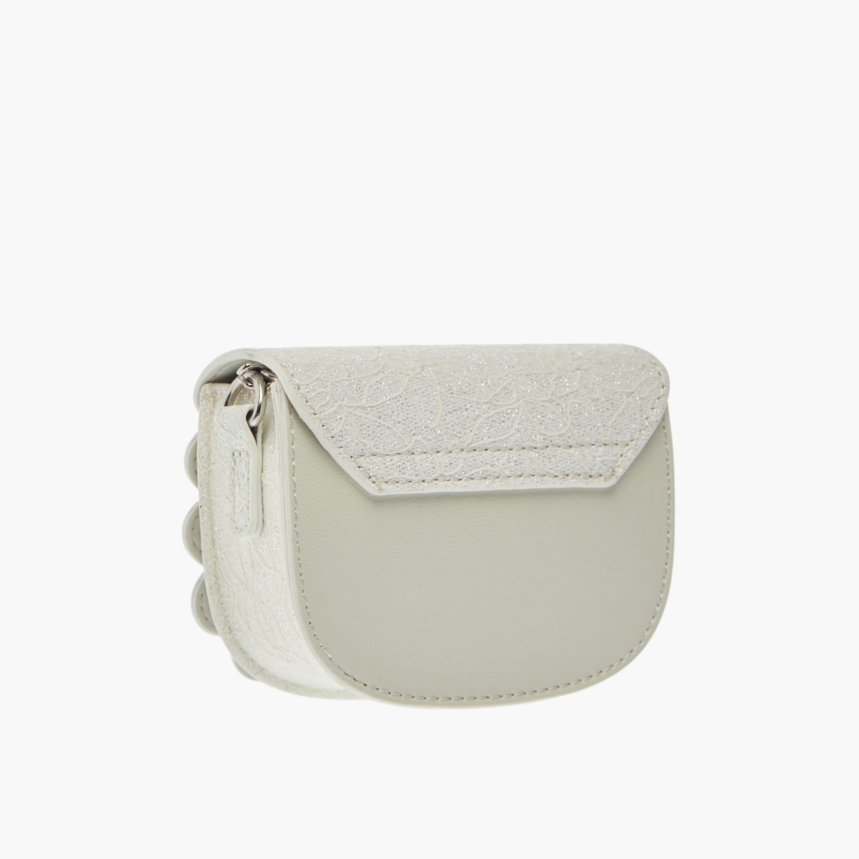 Little Missy Bow Accent Crossbody Bag with Chain Strap and Button Closure-girls-accessories-bags-image-3