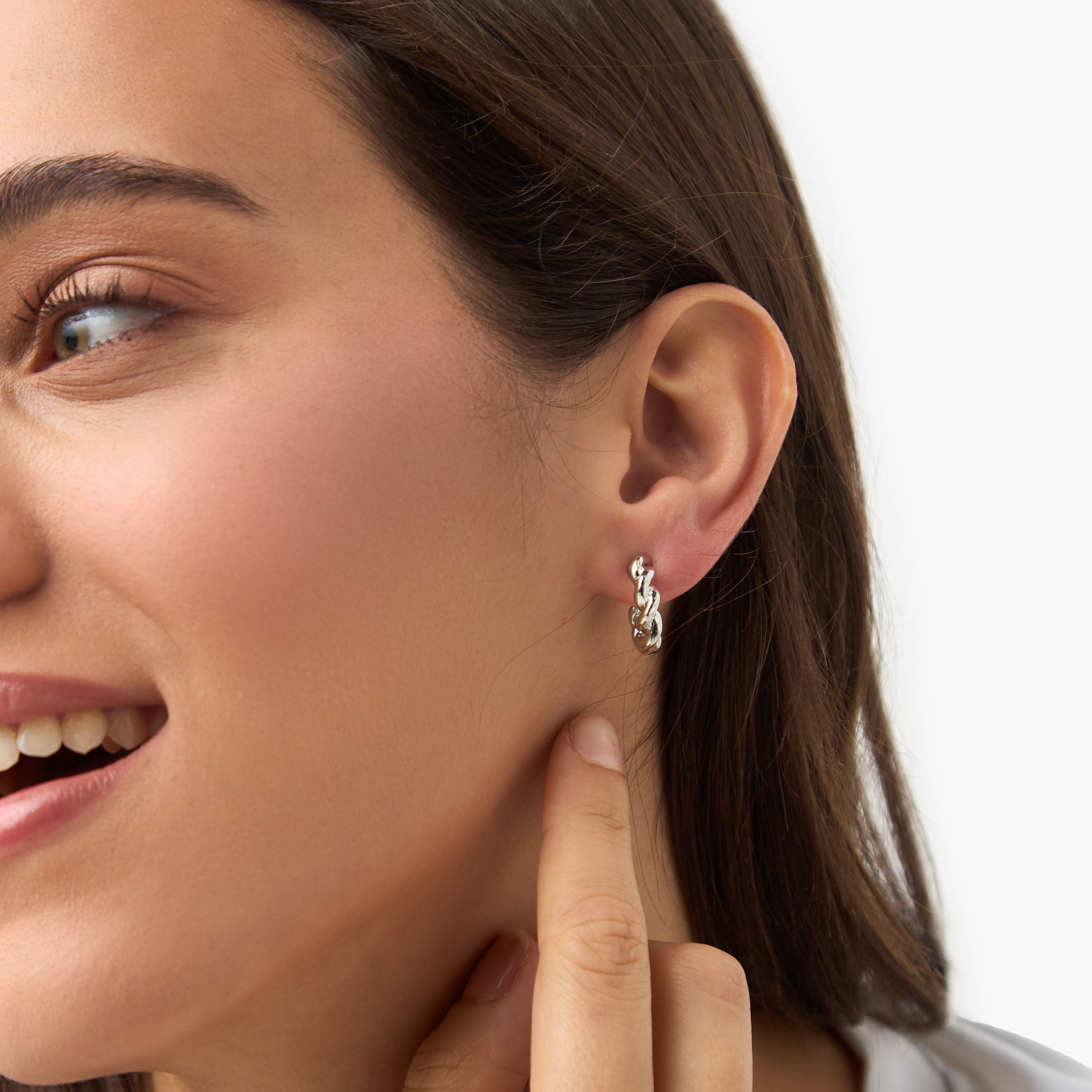 Assorted Metallic Earrings with Pushback Closure - Set of 12-women-watchesandjewellery-jewellery-earrings-image-2