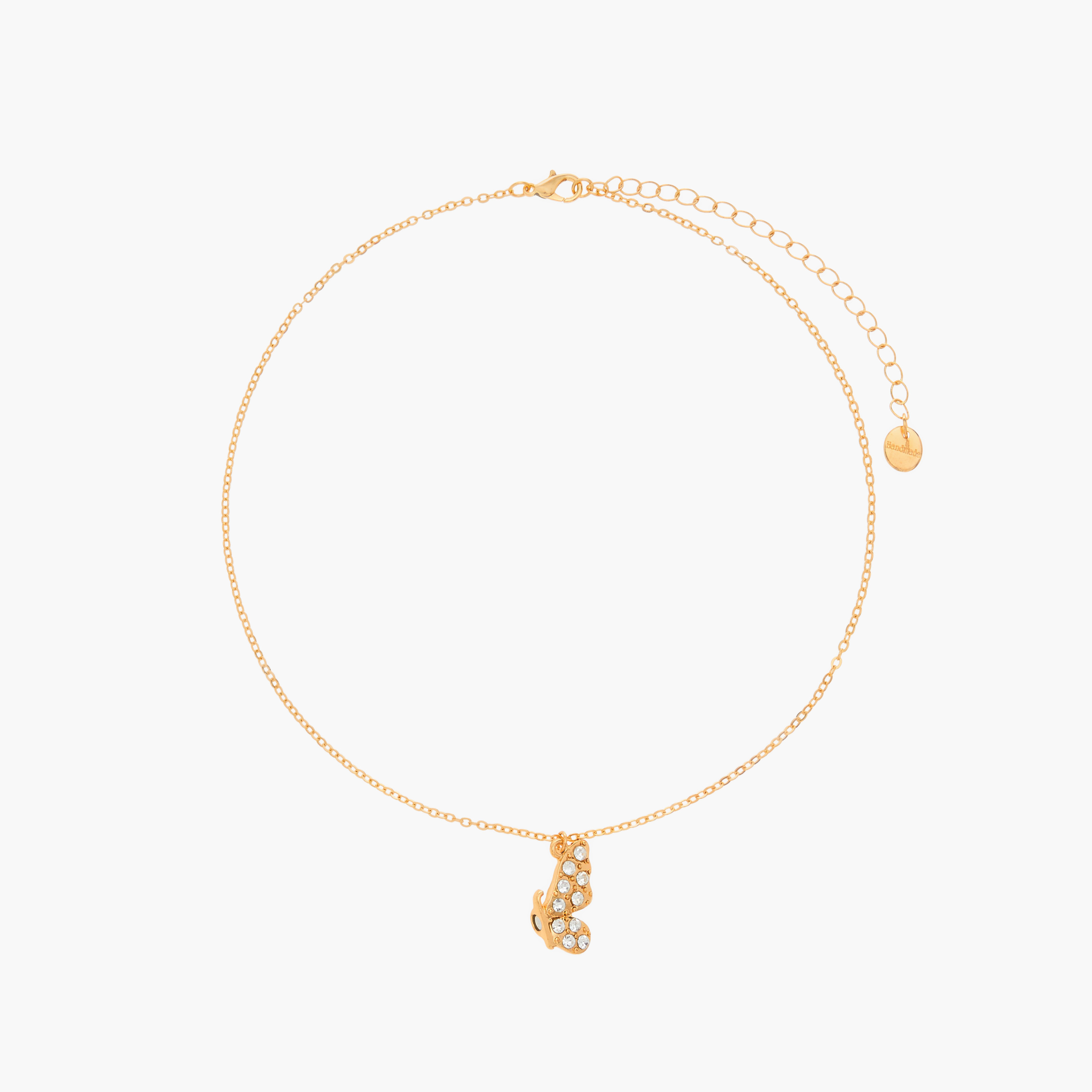 عقد بدلاية نصف فراشة بزينة مرصّعة - طقم من قطعتين-women-watchesandjewellery-jewellery-necklacesandpendants-image-3