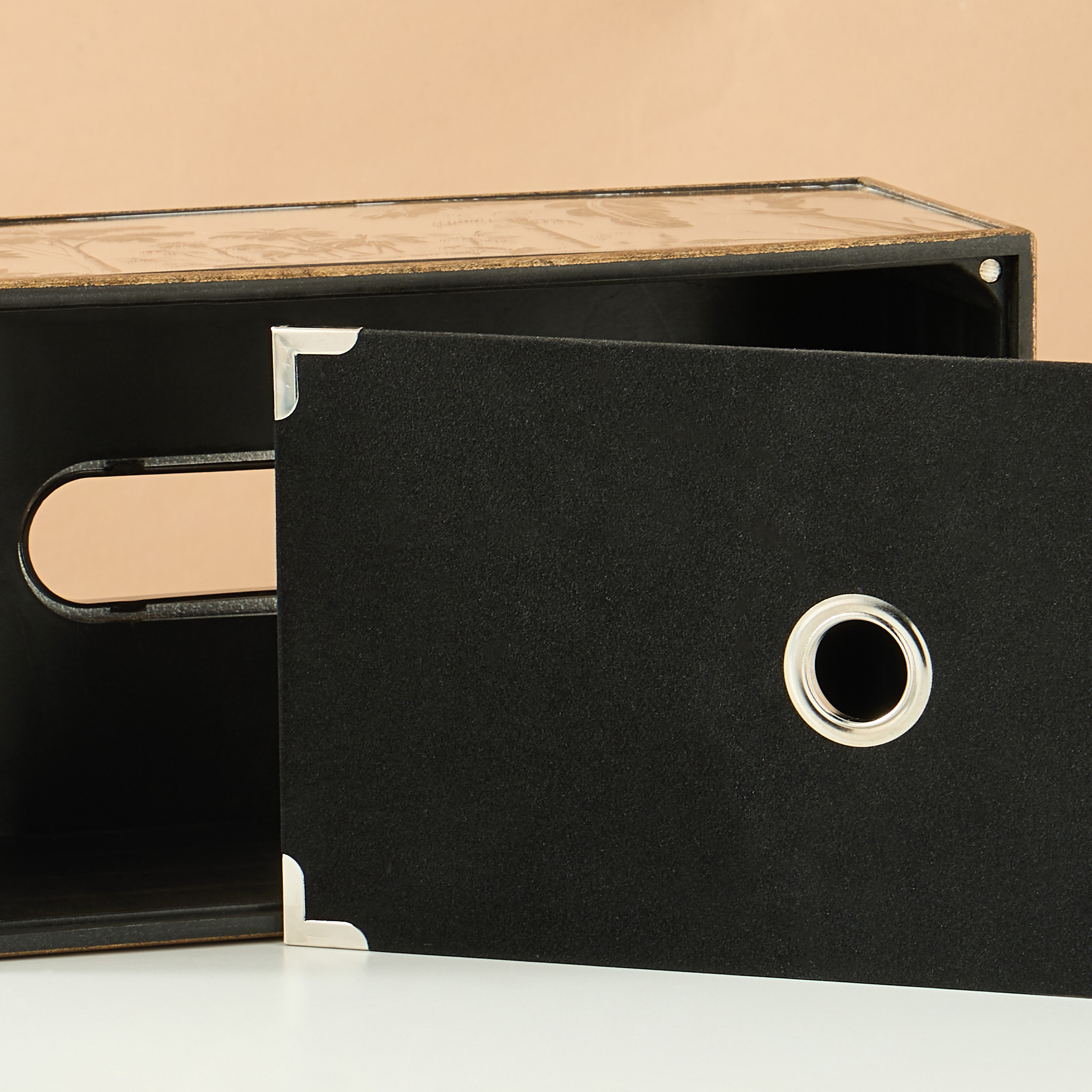Palm Print Decorative Tissue Box-household-decor-decorativeobjectsandsculptures-image-5