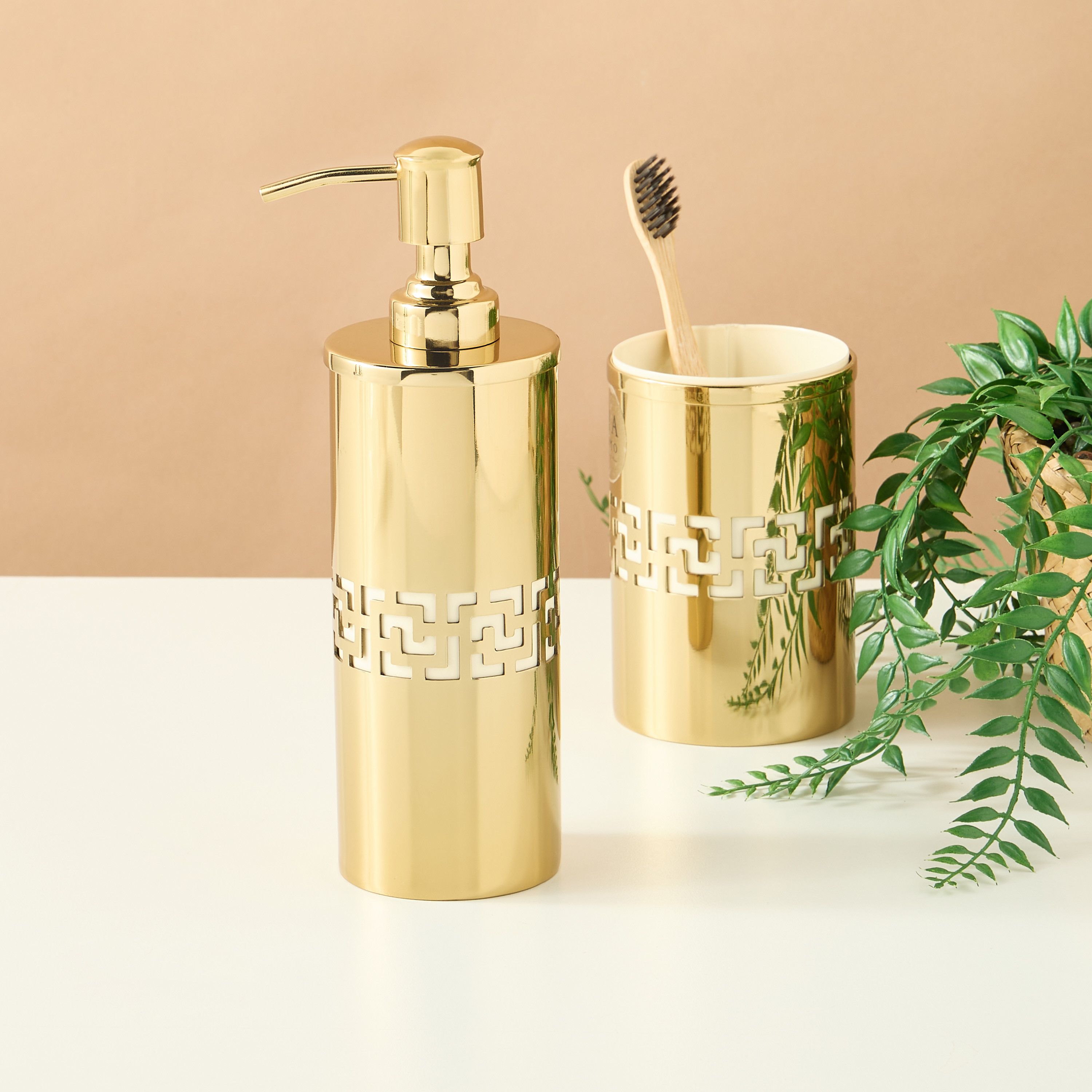 Gia Como Stainless Steel Lotion Dispenser-household-bathandlaundry-bathaccessories-soapdishesanddispensers-image-1