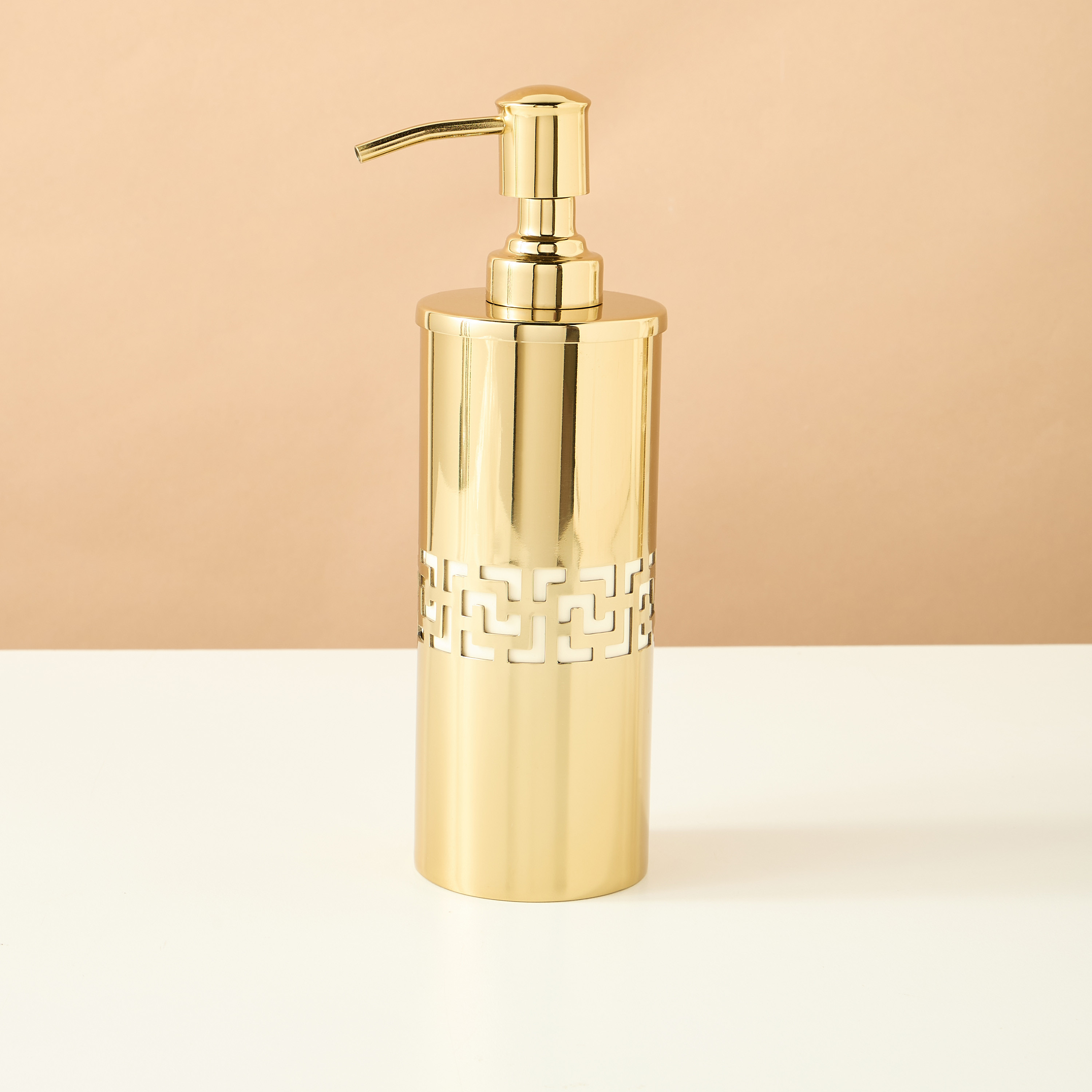 Gia Como Stainless Steel Lotion Dispenser-household-bathandlaundry-bathaccessories-soapdishesanddispensers-image-2