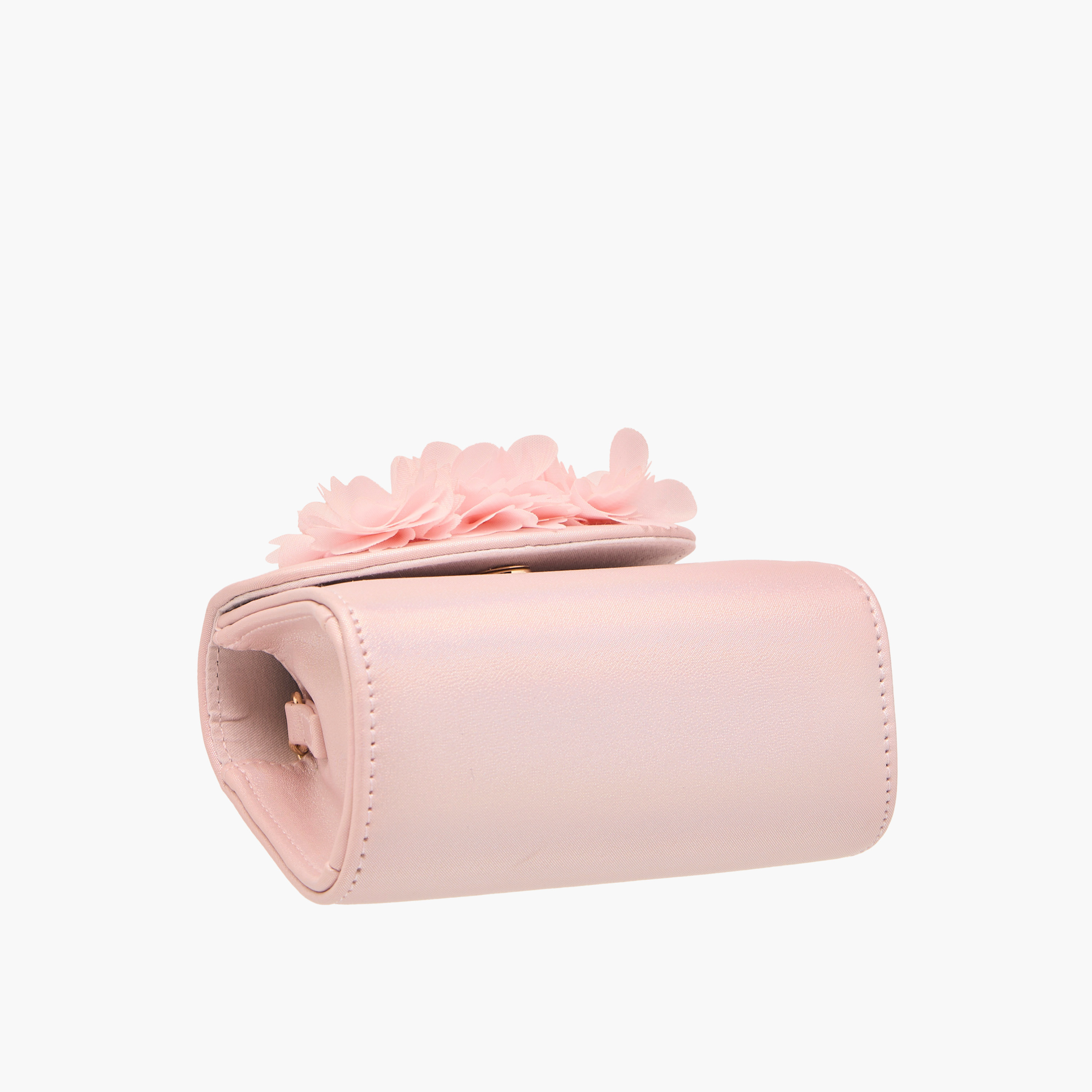 شنطة كروس بودي بزينة أزهار مع دبابيس شعر من ليتل ميسي-girls-accessories-bags-image-6