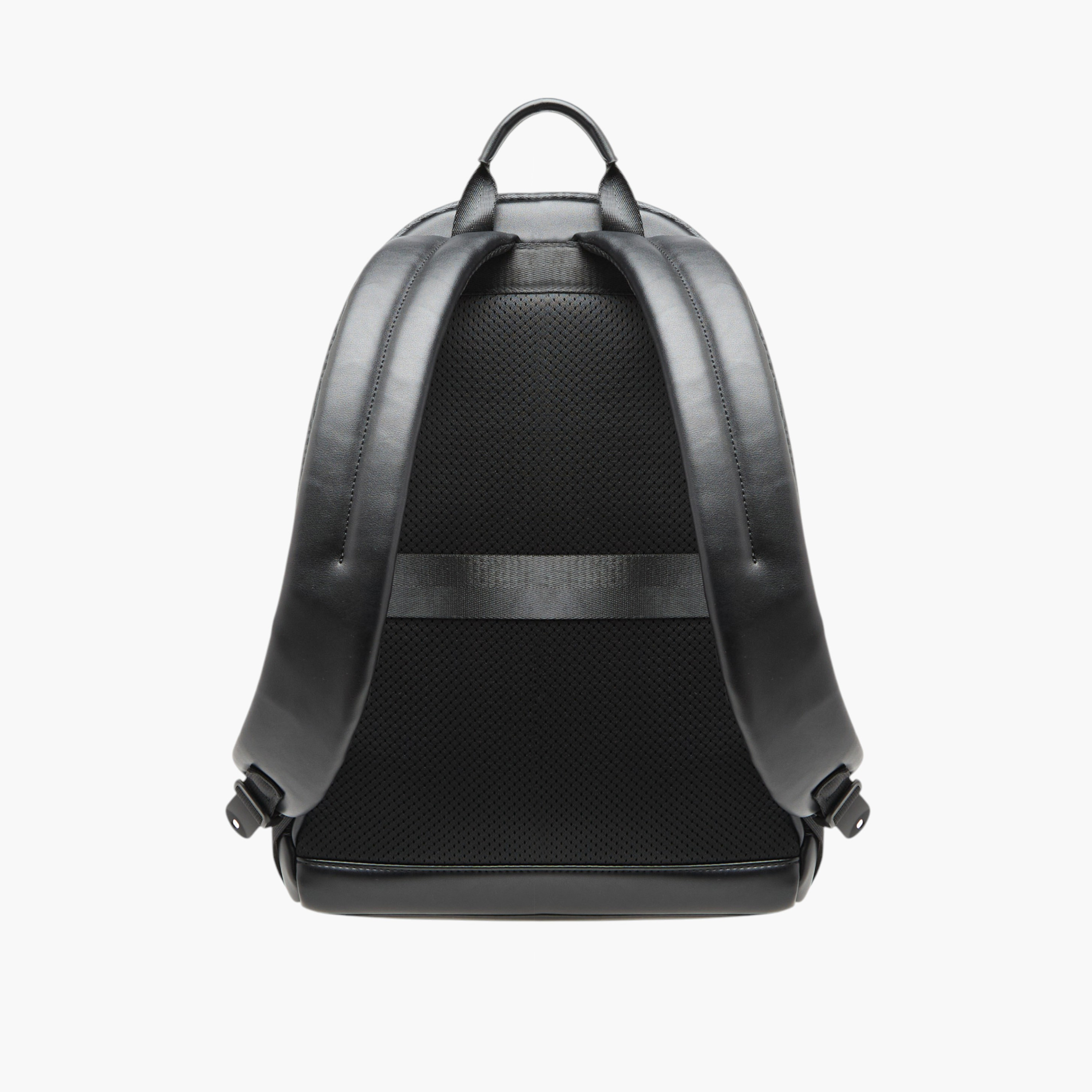 شنطة ظهر بطبعات مونوجرام بسحاب إغلاق وقسم للابتوب من دوتشيني - 31x43x17 سم-women-bagsandwallets-backpacks-image-4