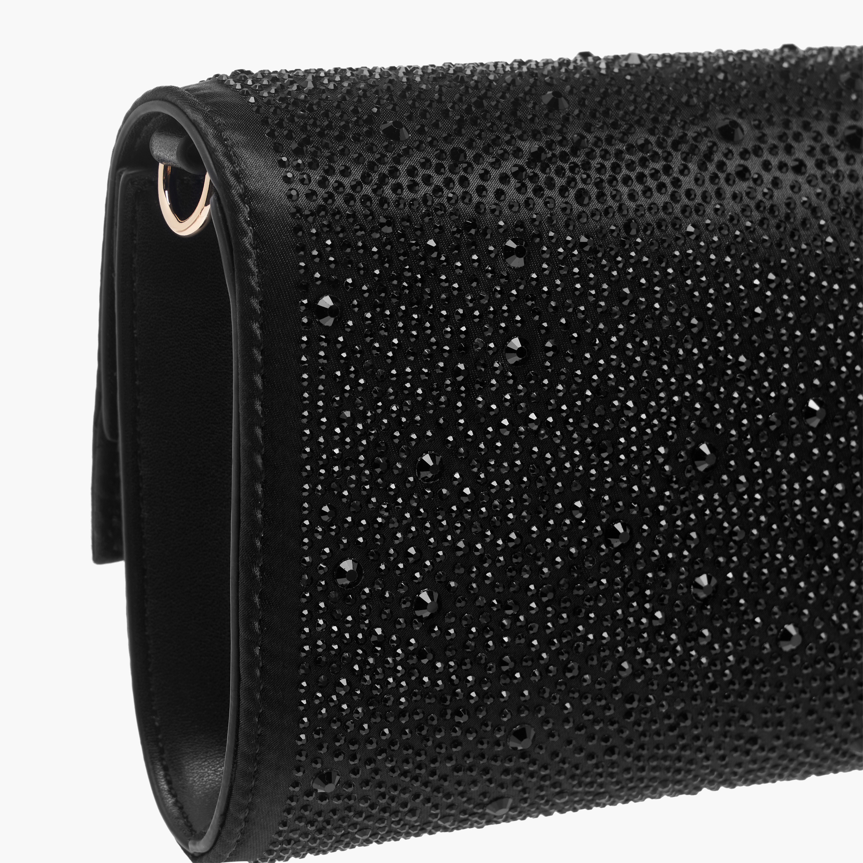 Celeste Embellished Crossbody Bag with Chain Strap and Magnetic Button Closure-women-bagsandwallets-handbags-image-5