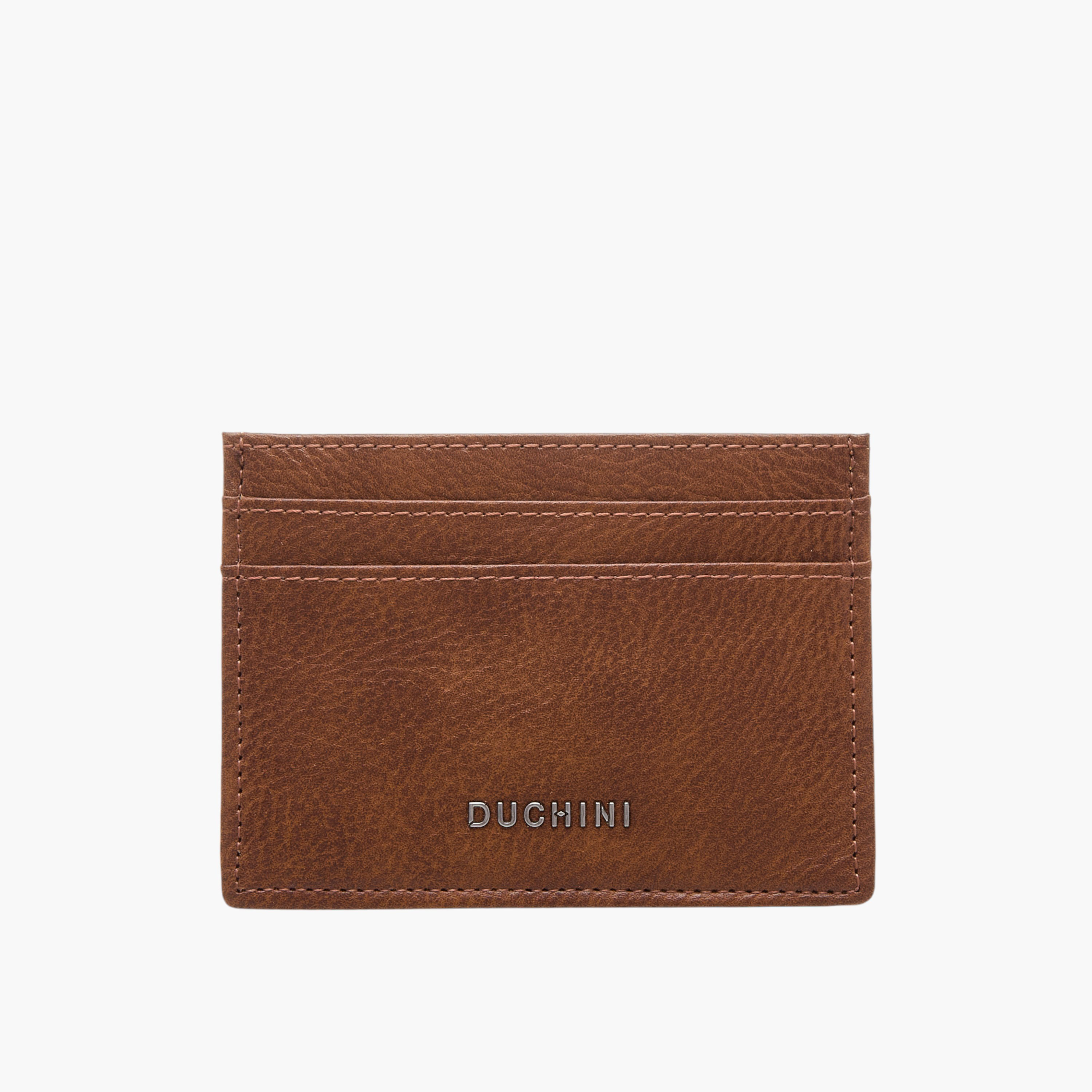 Duchini Textured Cardholder with Open Top-men-beltsandwallets-wallets-image-1