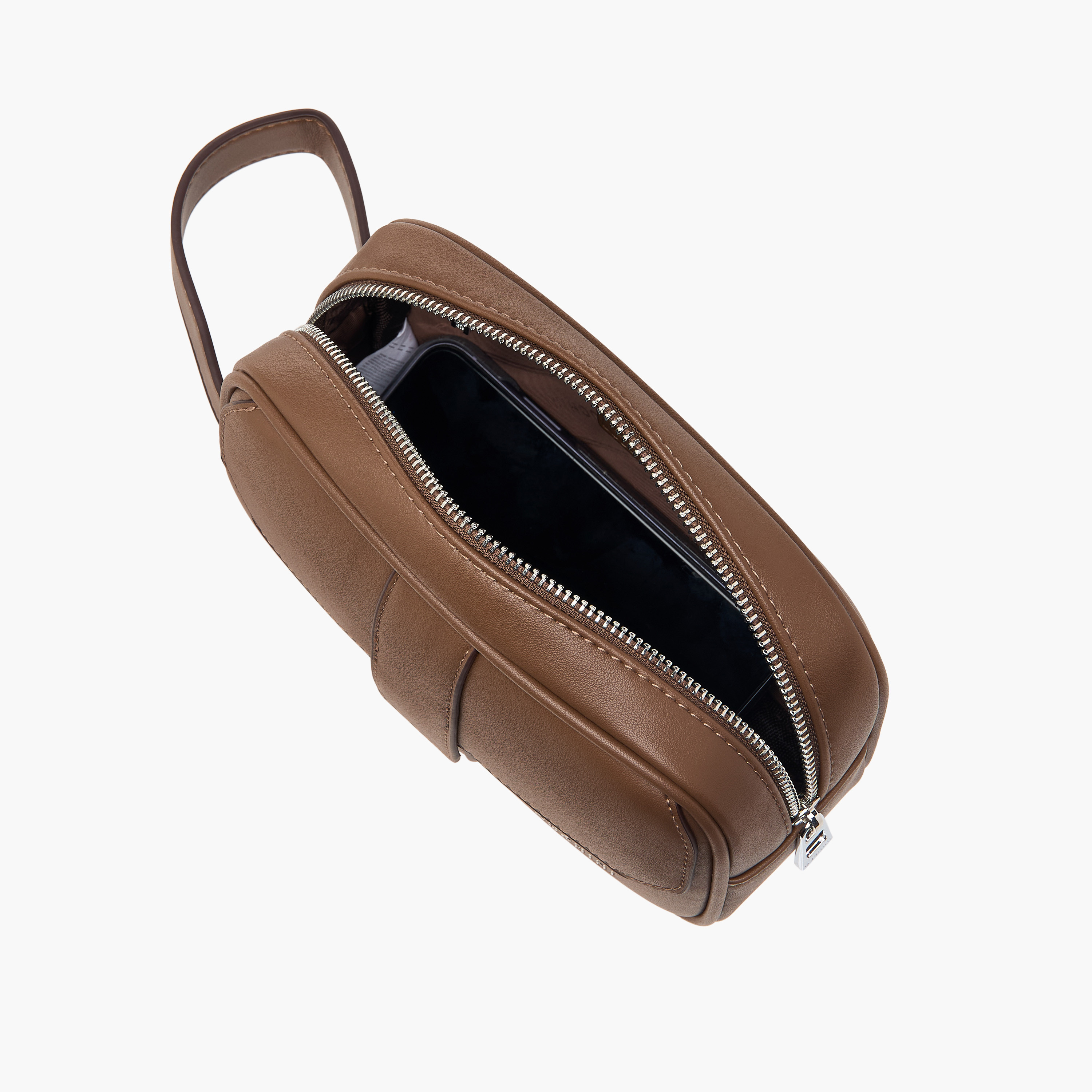شنطة صغيرة سادة بحزام معصم وسحاب إغلاق من دوتشيني-travel-accessories-image-6