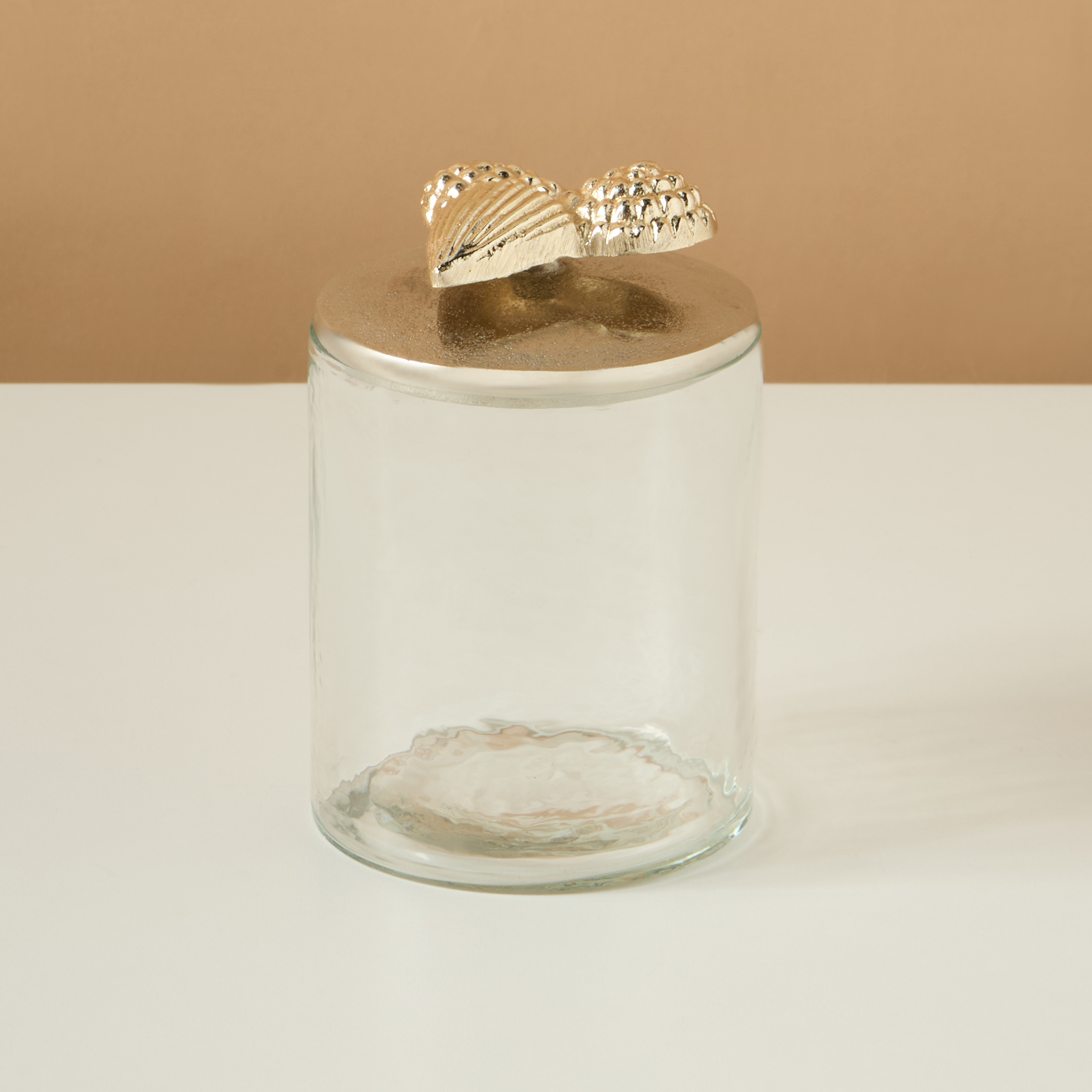 Coral Glass Cotton Jar-household-decor-decorativeobjectsandsculptures-image-2