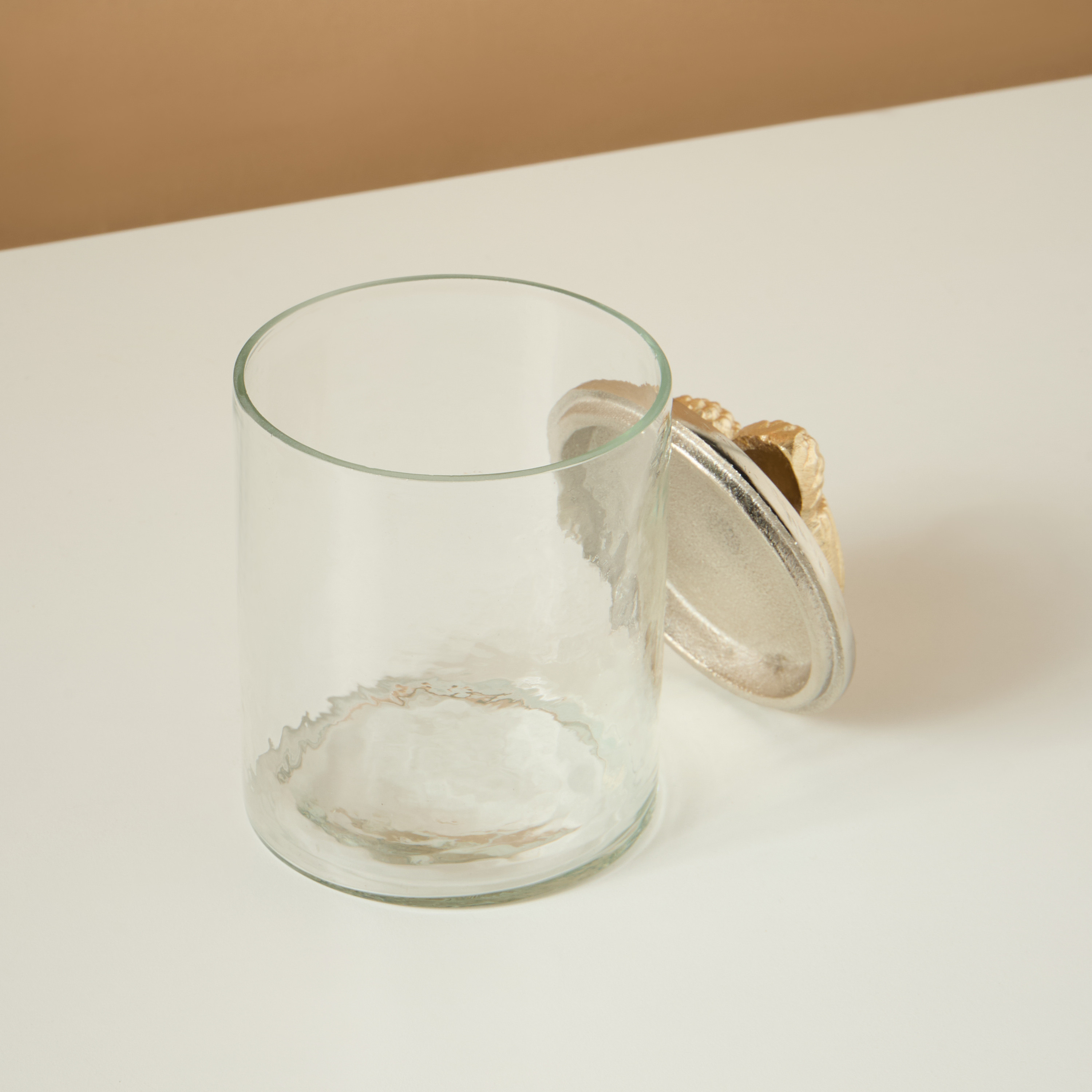 Coral Glass Cotton Jar-household-decor-decorativeobjectsandsculptures-image-4