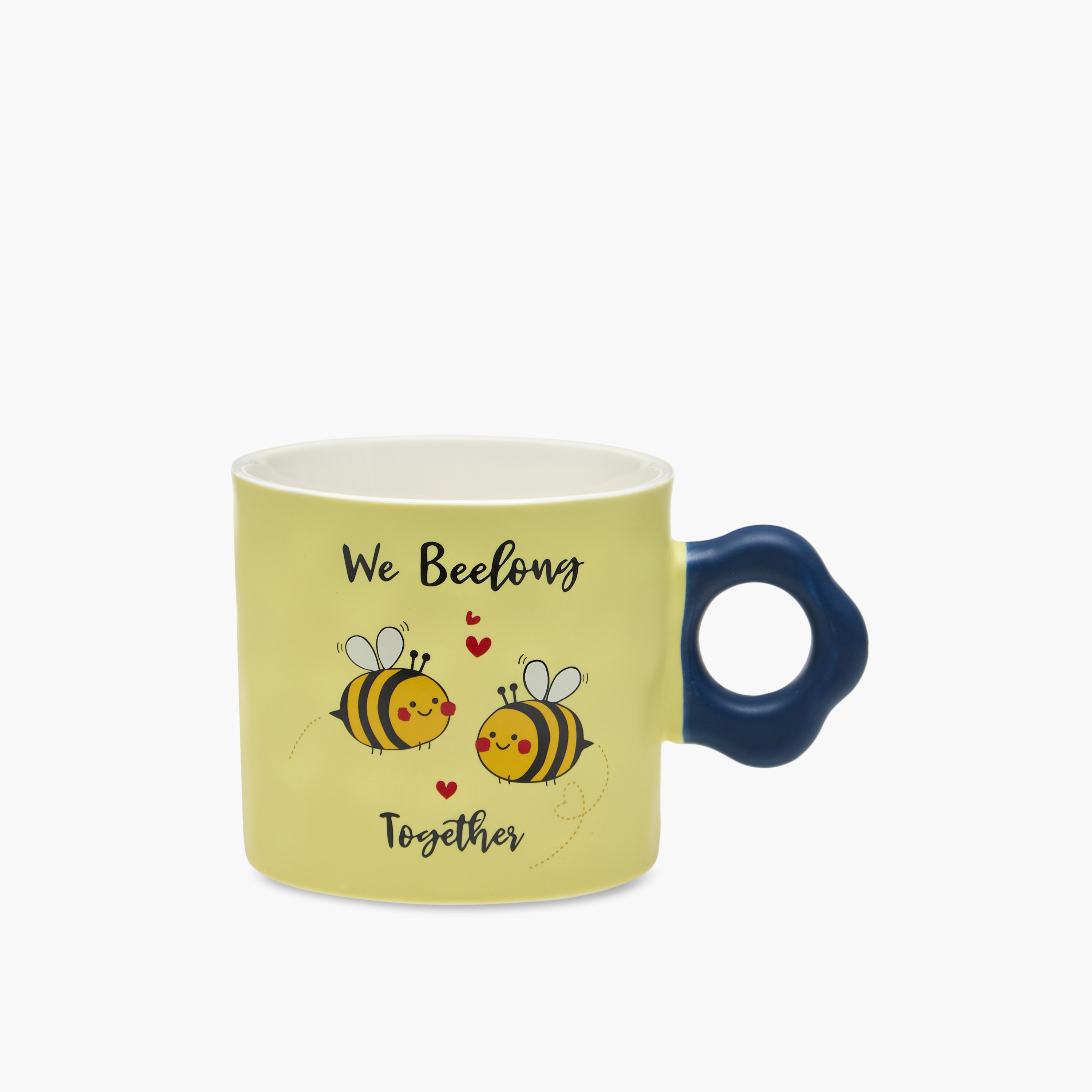 Bee Graphic Print New Bone China Mug - 410 ml-household-dining-teaandcoffee-mugsandcups-image-1