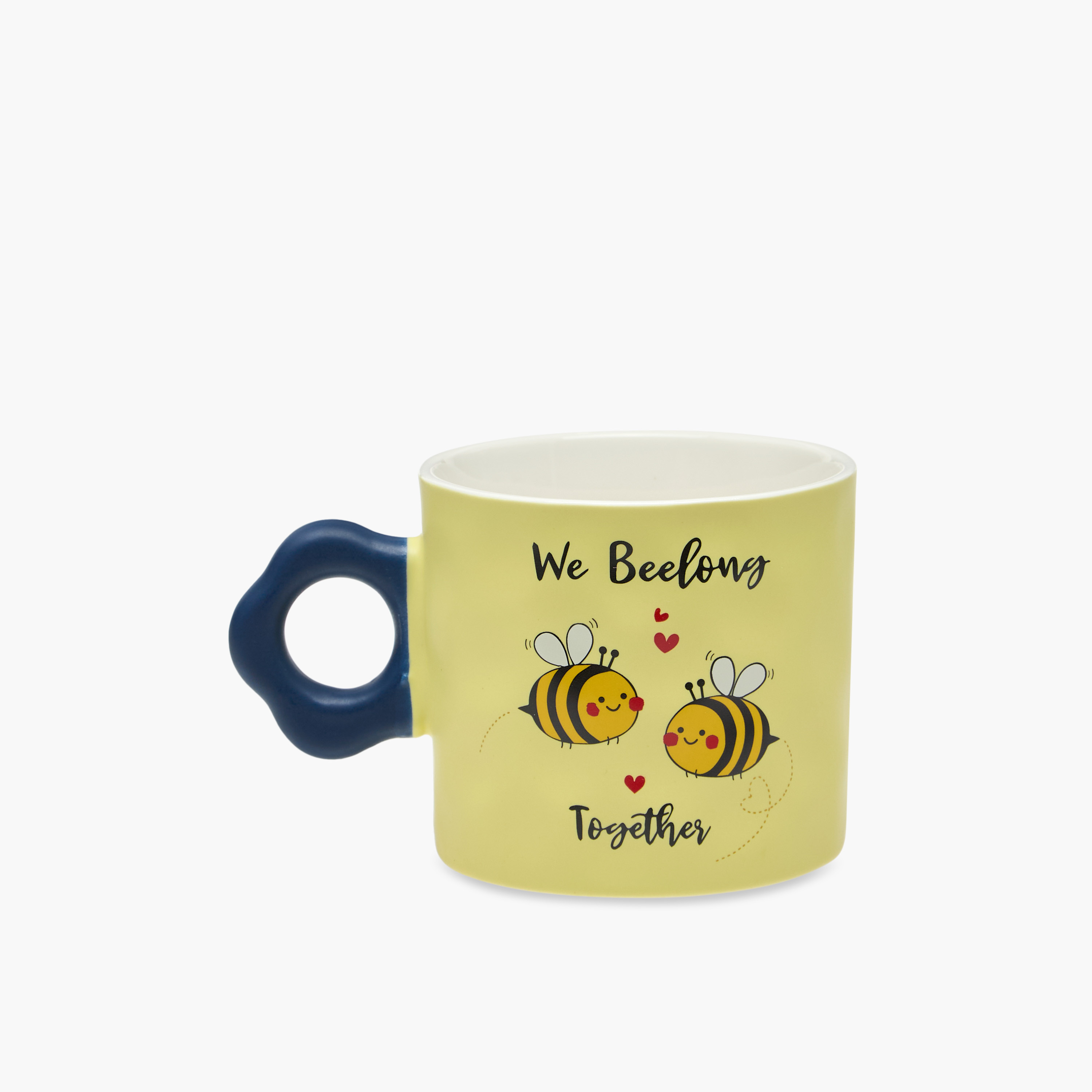 Bee Graphic Print New Bone China Mug - 410 ml-household-dining-teaandcoffee-mugsandcups-image-2