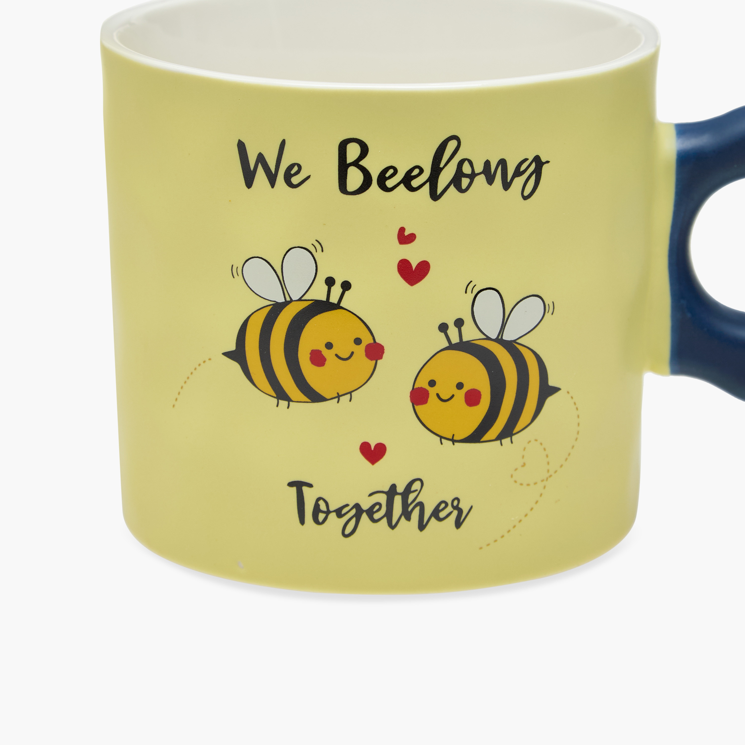 Bee Graphic Print New Bone China Mug - 410 ml-household-dining-teaandcoffee-mugsandcups-image-3
