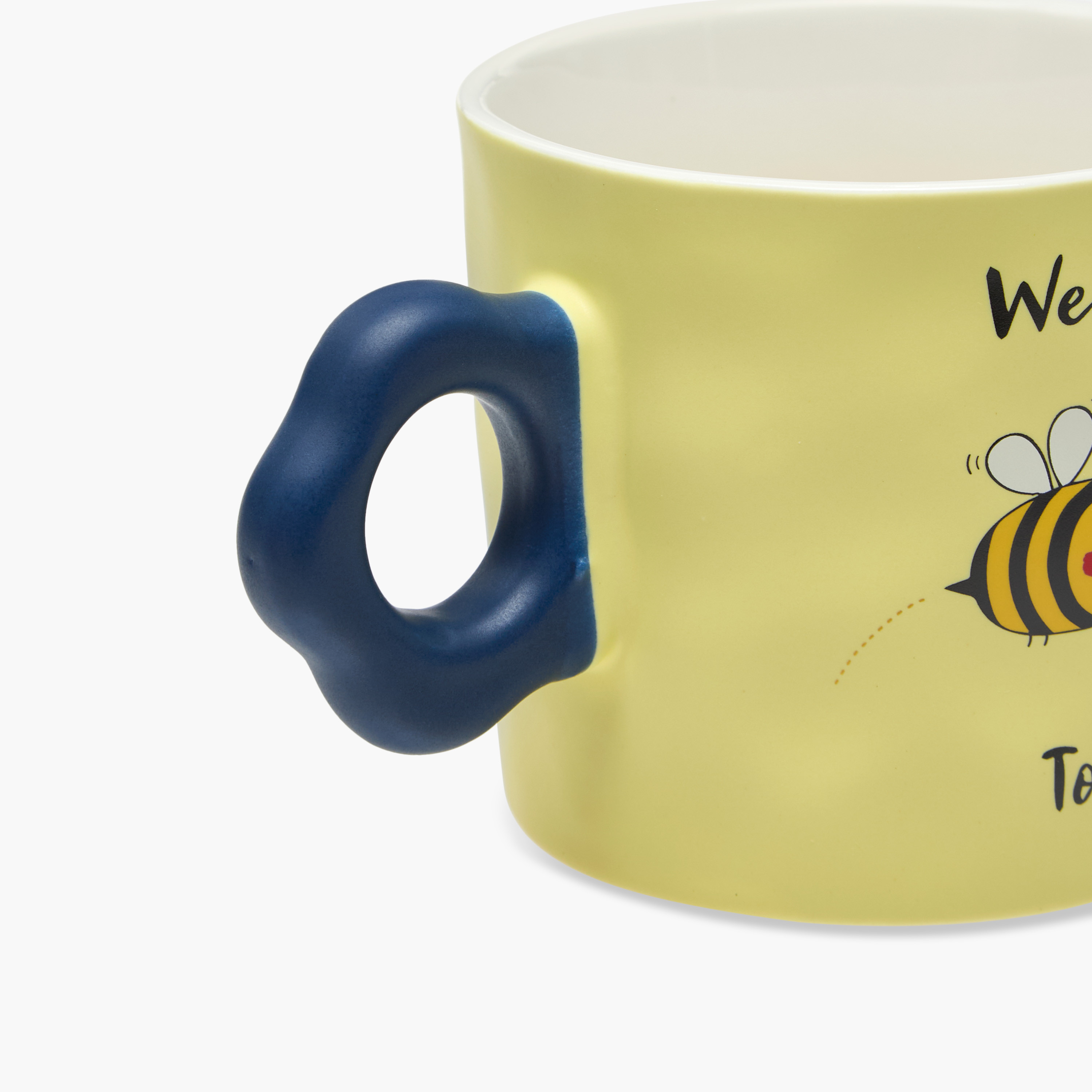 Bee Graphic Print New Bone China Mug - 410 ml-household-dining-teaandcoffee-mugsandcups-image-4