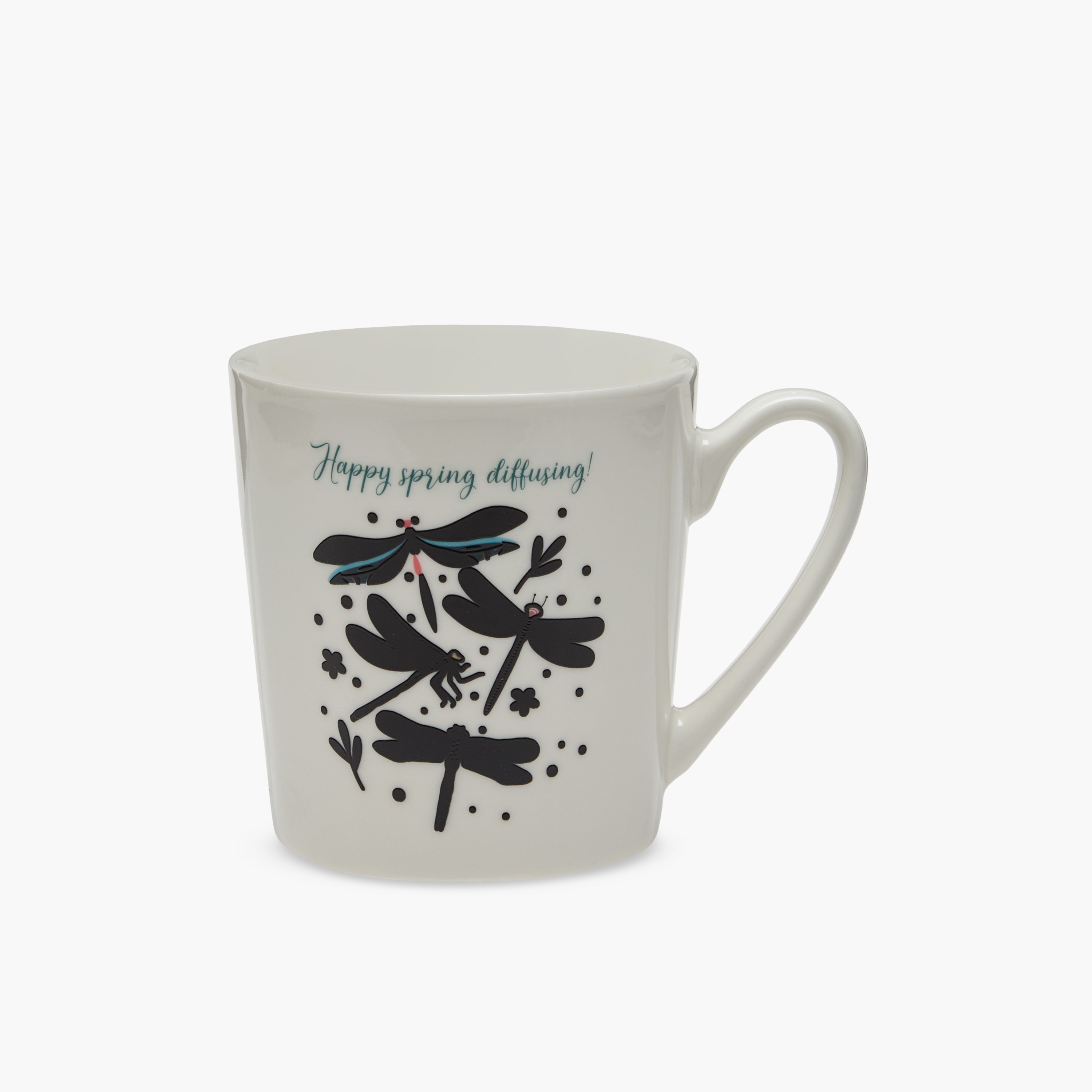Happy Spring Diffusing Colour Changing Bone China Mug - 500 ml-household-dining-teaandcoffee-mugsandcups-image-1