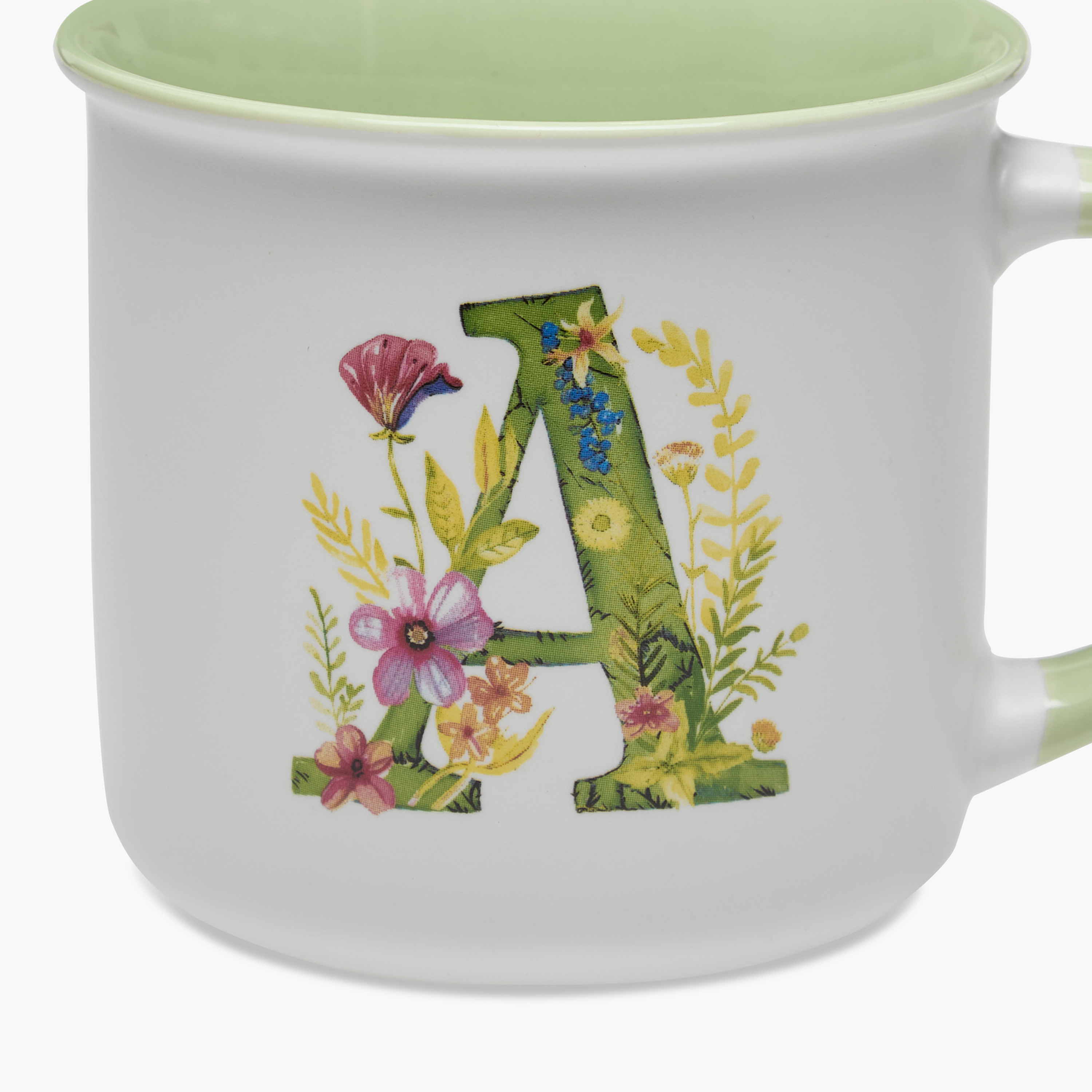 Initial A Print New Bone China Mug with Handle - 355 ml-household-dining-teaandcoffee-mugsandcups-image-3