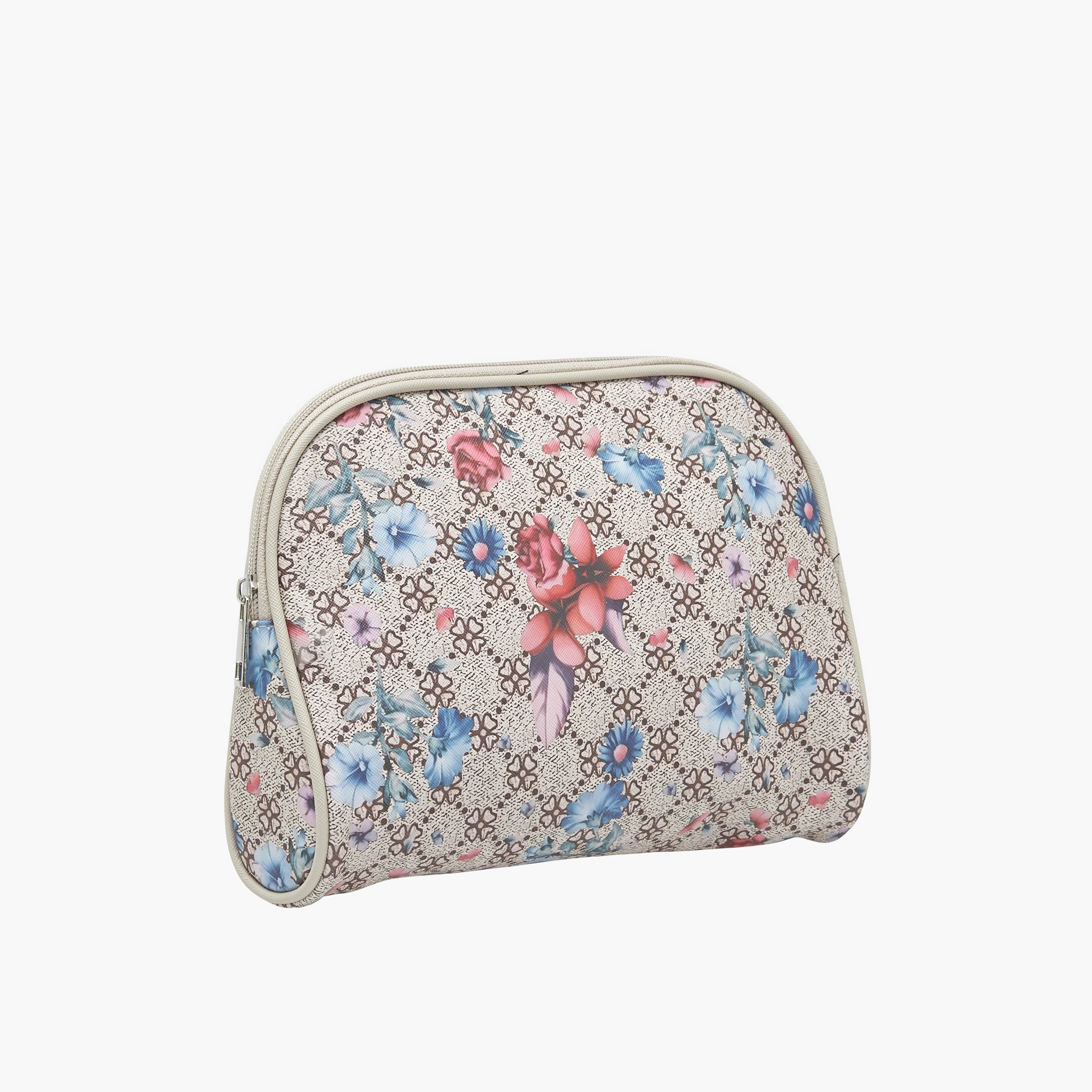 Floral Print 3-Piece Cosmetic Pouch Set-beautyandpersonalcare-makeup-brushesandaccessories-makeuppouches-image-3
