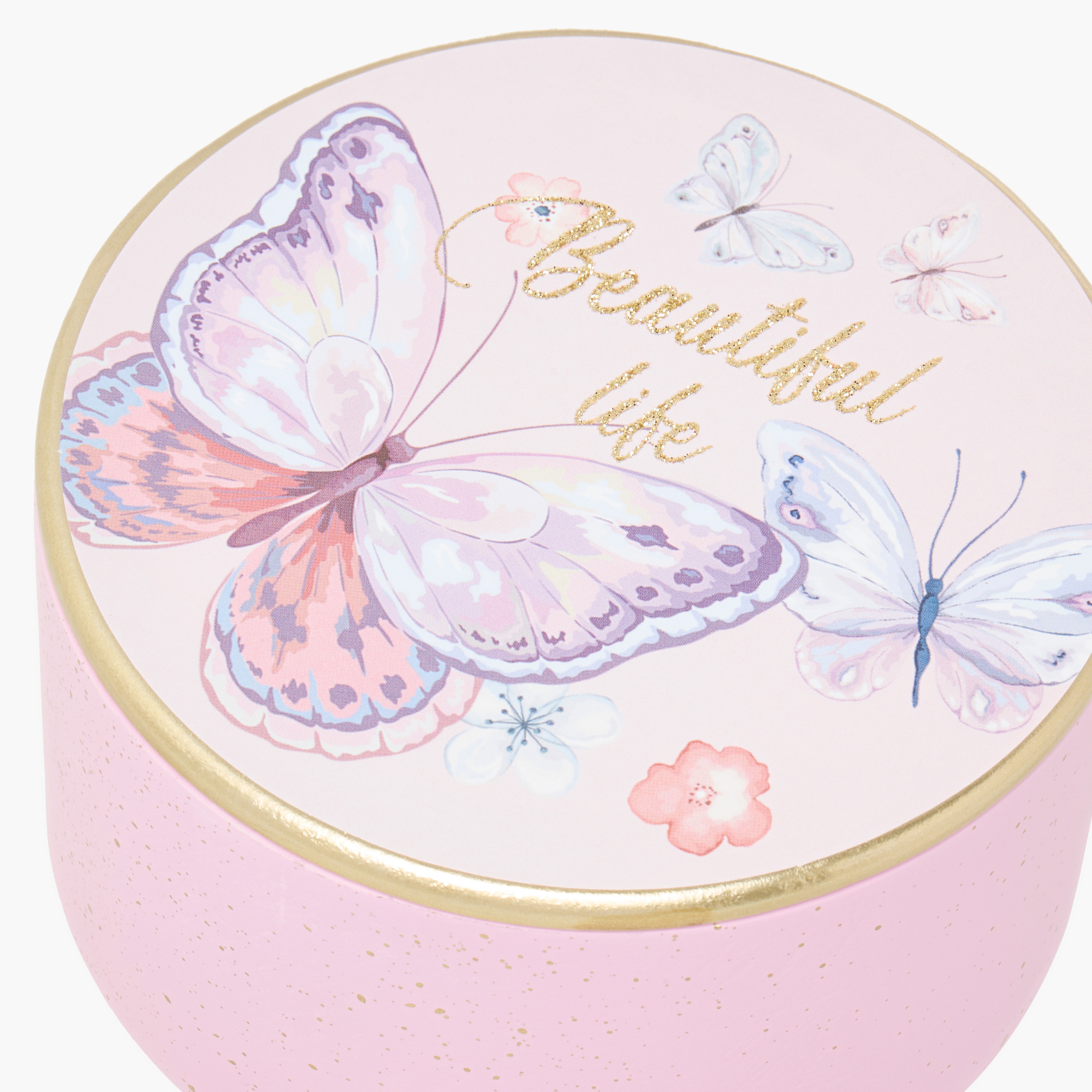 Butterfly Print Jewellery Organiser - 13x13x7 cms-women-watchesandjewellery-jewellery-storage-image-3