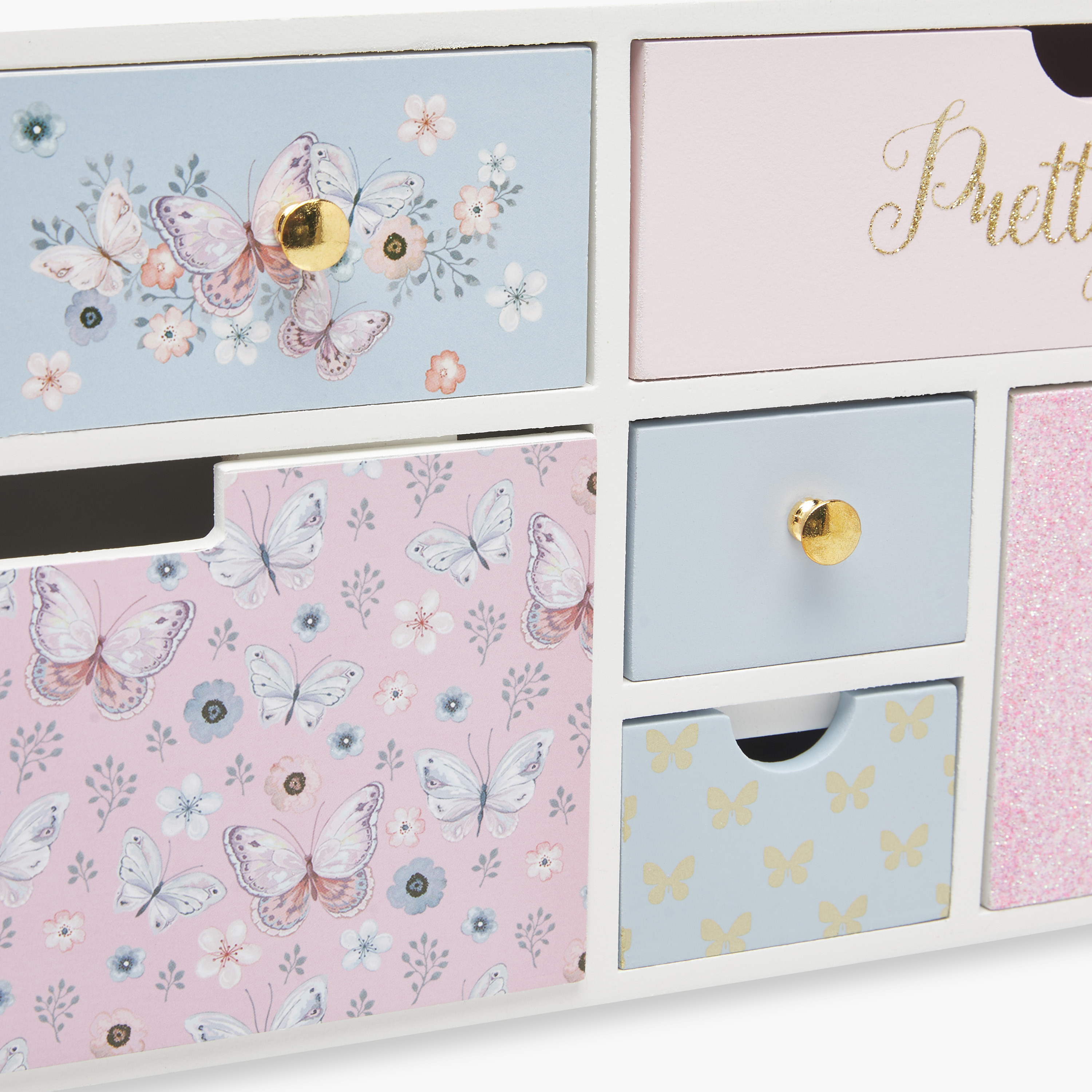 منظم مجوهرات 7 أقسام بطبعات - 20x11x39 سم-women-watchesandjewellery-jewellery-storage-image-6