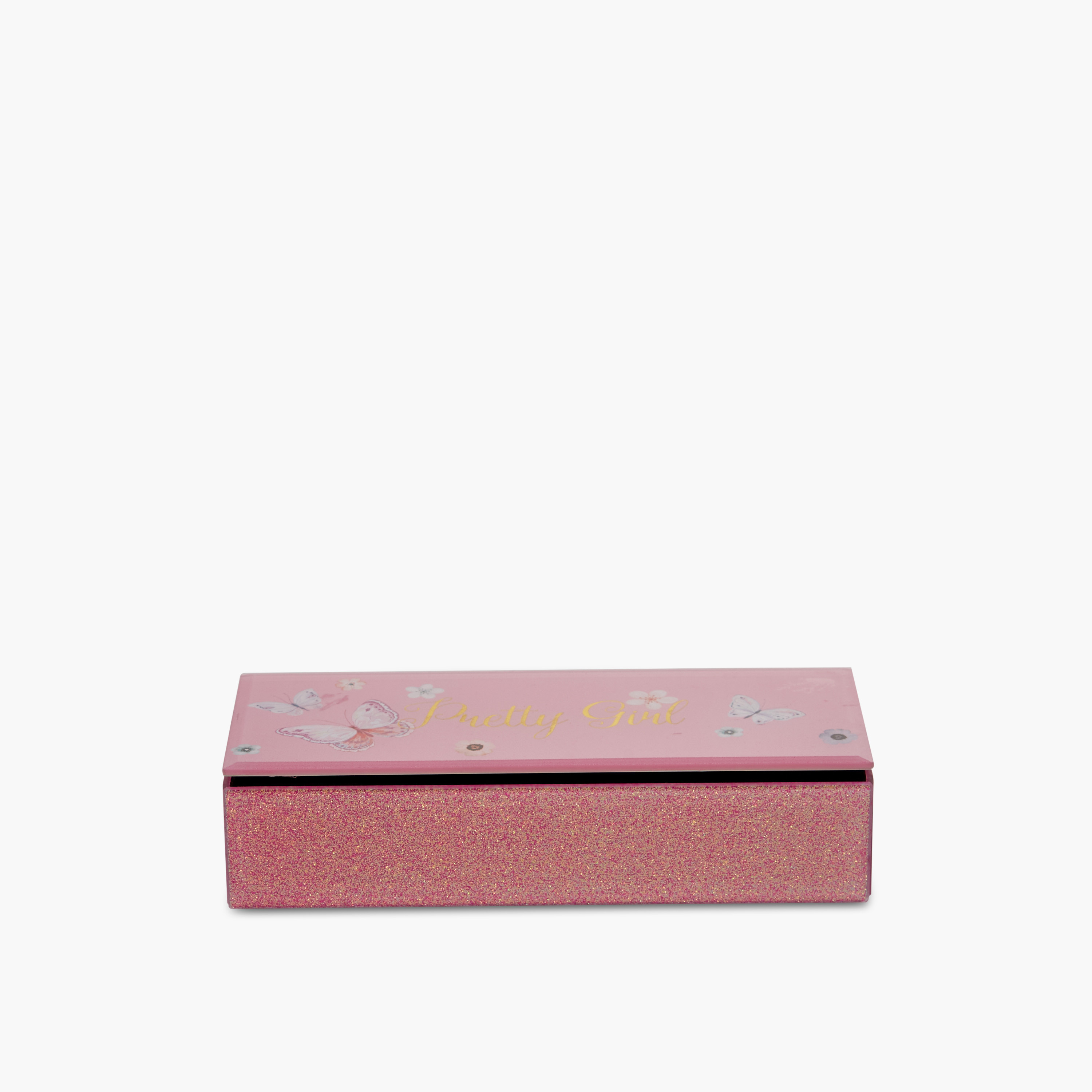 منظم مجوهرات بطبعات فراشة - 20x8x5 سم-women-watchesandjewellery-jewellery-storage-image-1