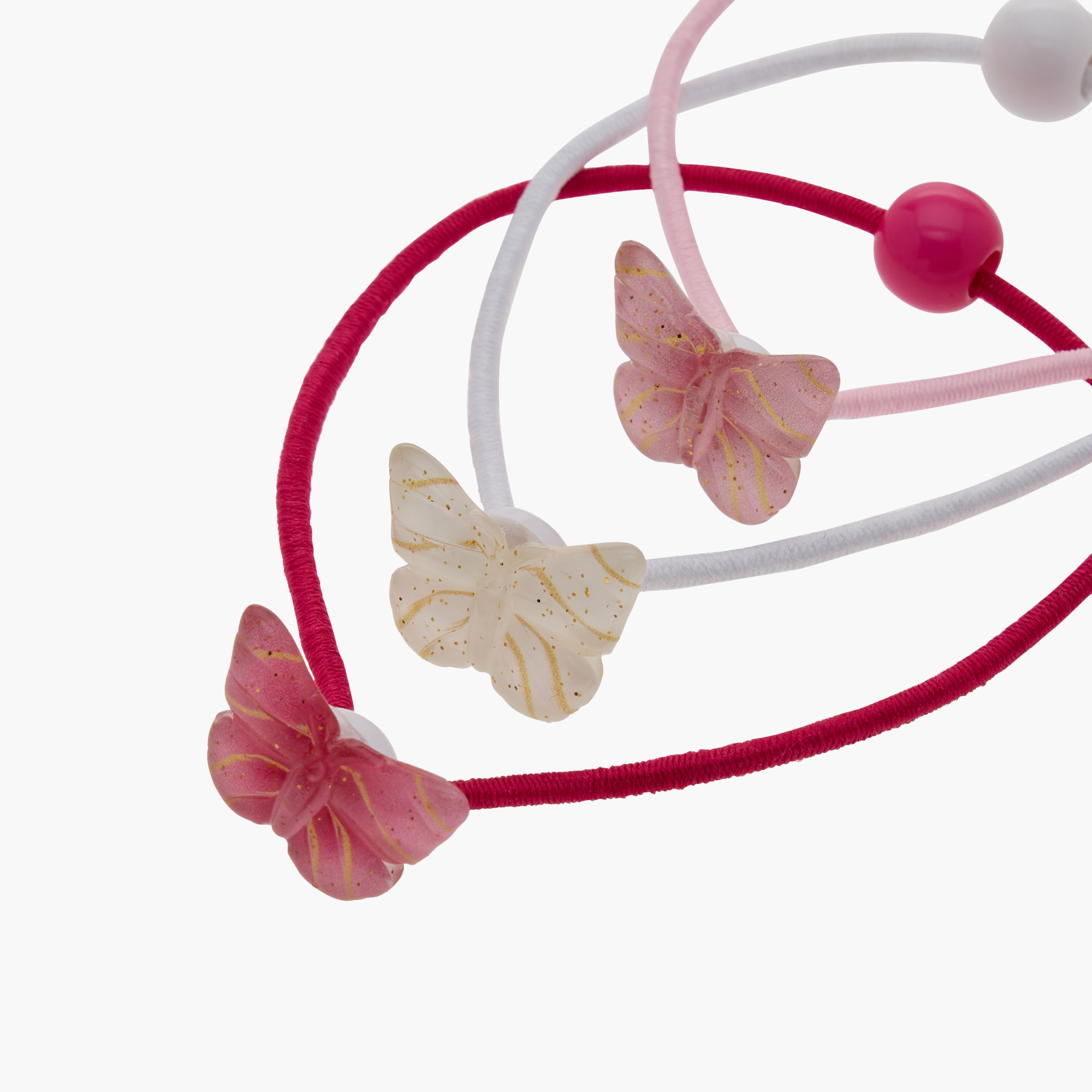 ربطات شعر بزينة فراشات من فلورا بيلا - طقم 6 قطع-girls-accessories-hairaccessories-image-5