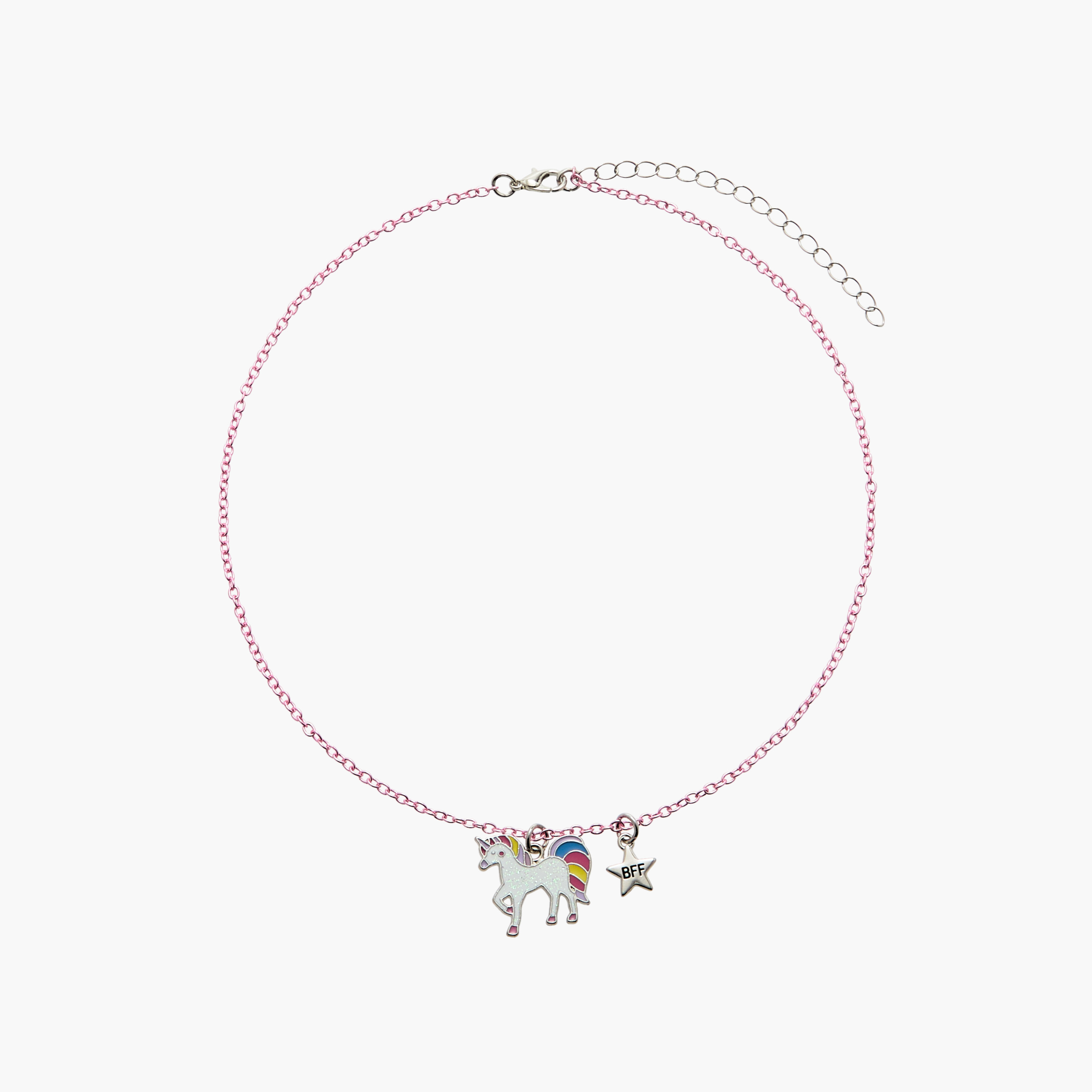 Flora Bella Unicorn Pendant Necklace with Lobster Clasp Closure - Set of 2-girls-accessories-jewellery-image-3