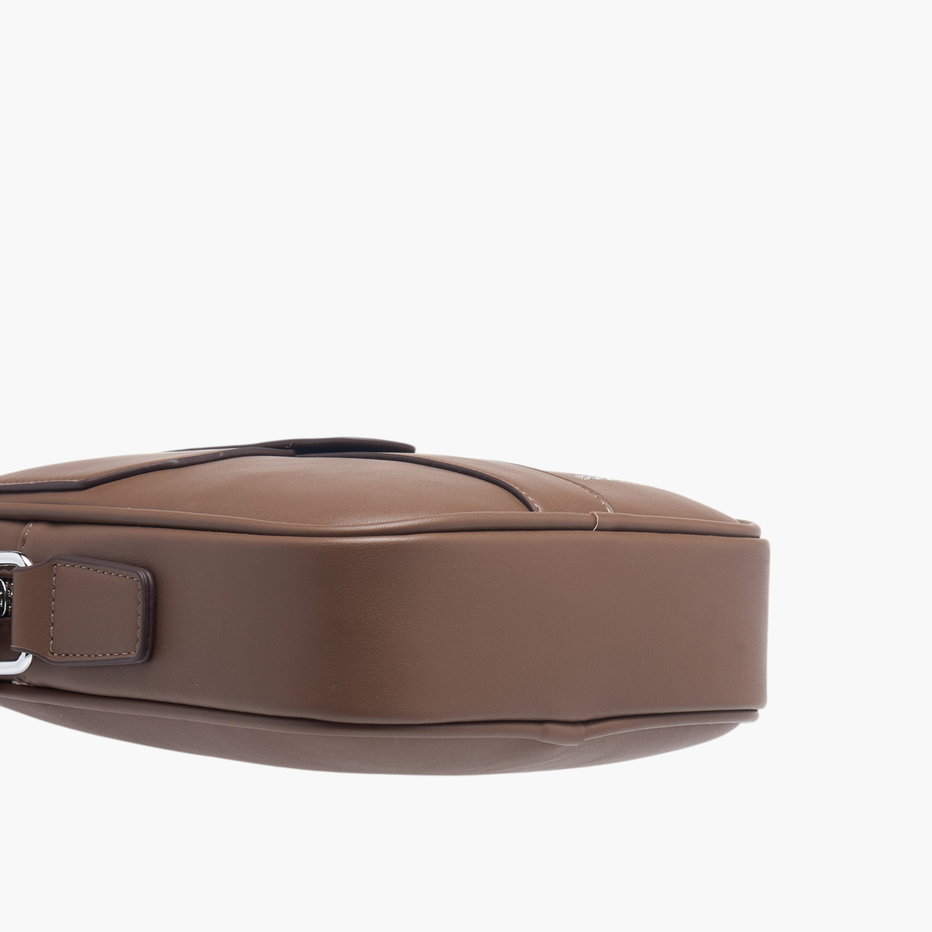 Duchini Panelled Crossbody Bag with Zip Closure and Adjustable Strap-men-bags-image-6