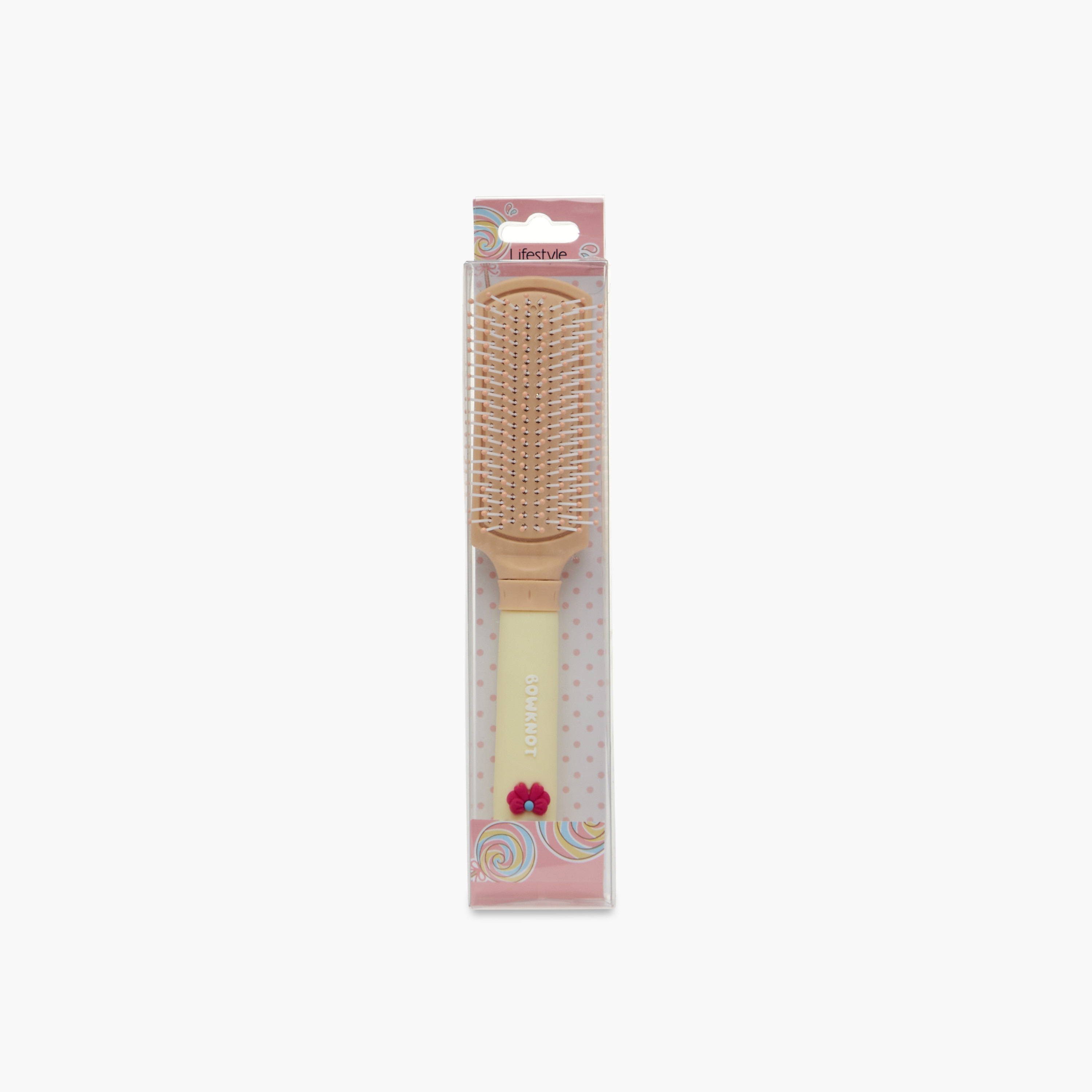 Bow Accent Rectangle Hairbrush-beautyandpersonalcare-hair-stylingtools-hairbrushesandcombs-image-5