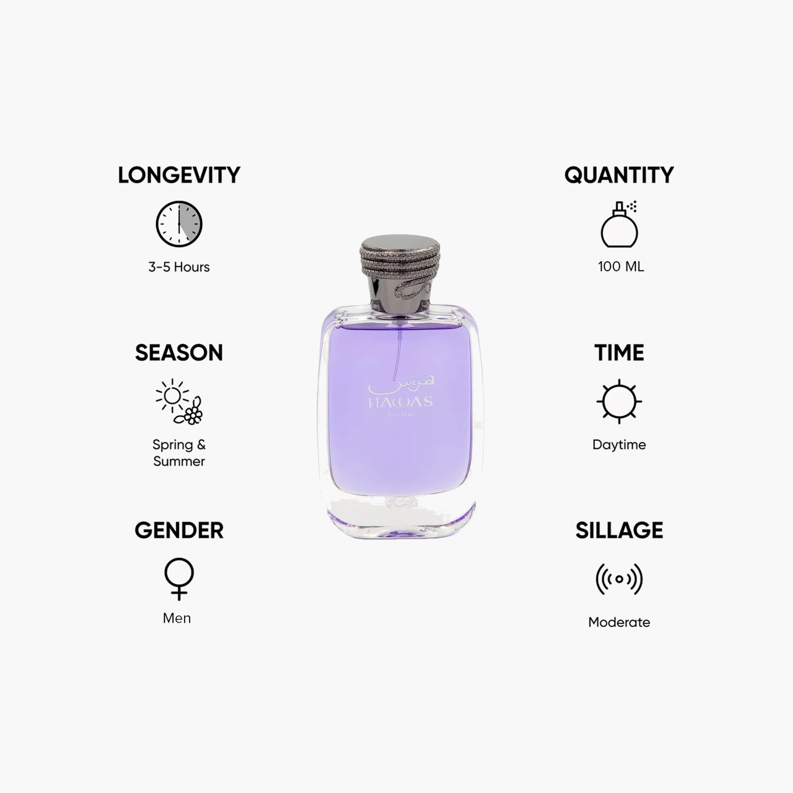 عطر مركز هوس للرجال من رصاصي - 100 مل-beautyandpersonalcare-fragrance-men-image-5