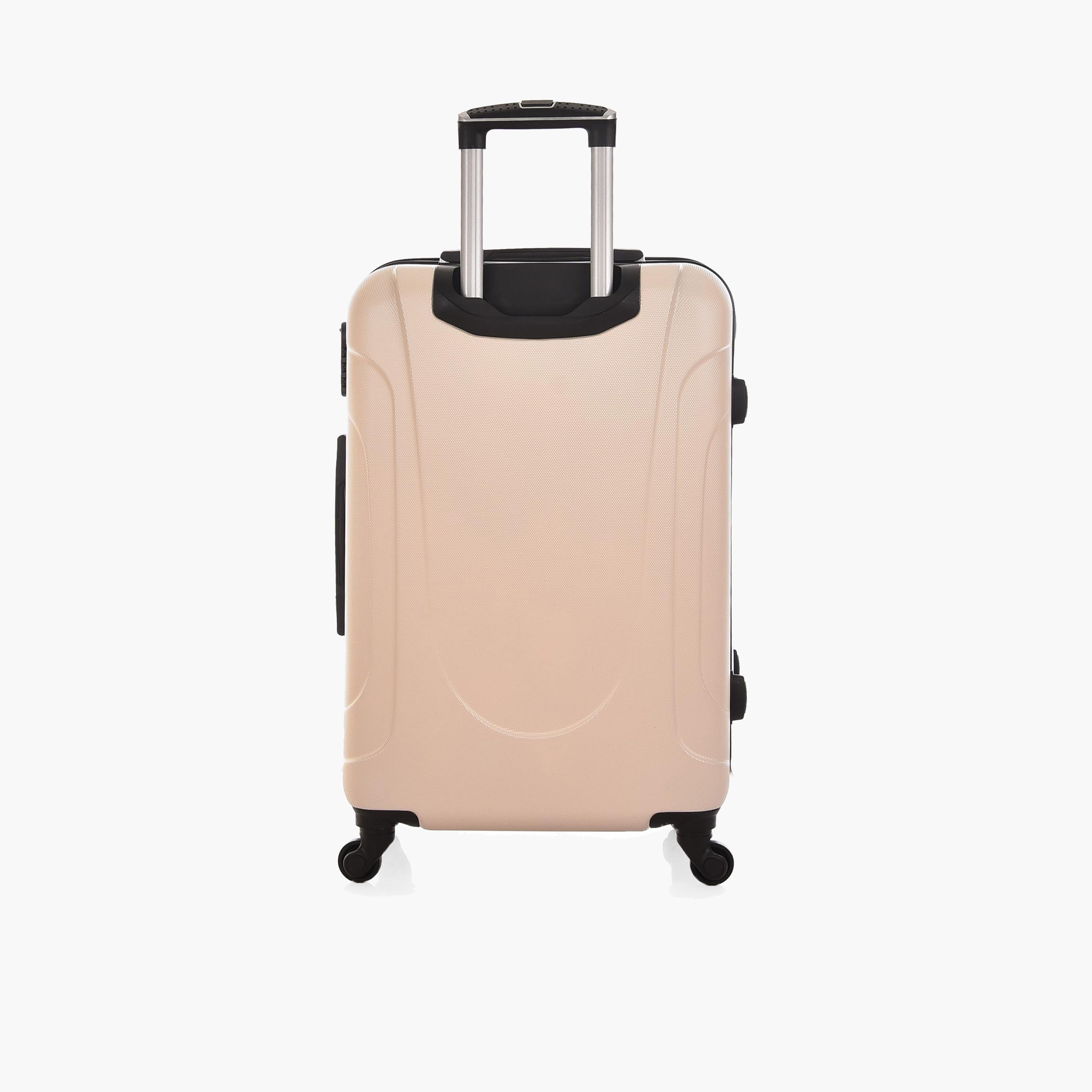 New Travel Set of 4 ABS Hard Sided 4-Wheeler Spinner Trolley Bag with Combination Lock | 0176/4P-travel-luggagesandbags-luggage-image-2